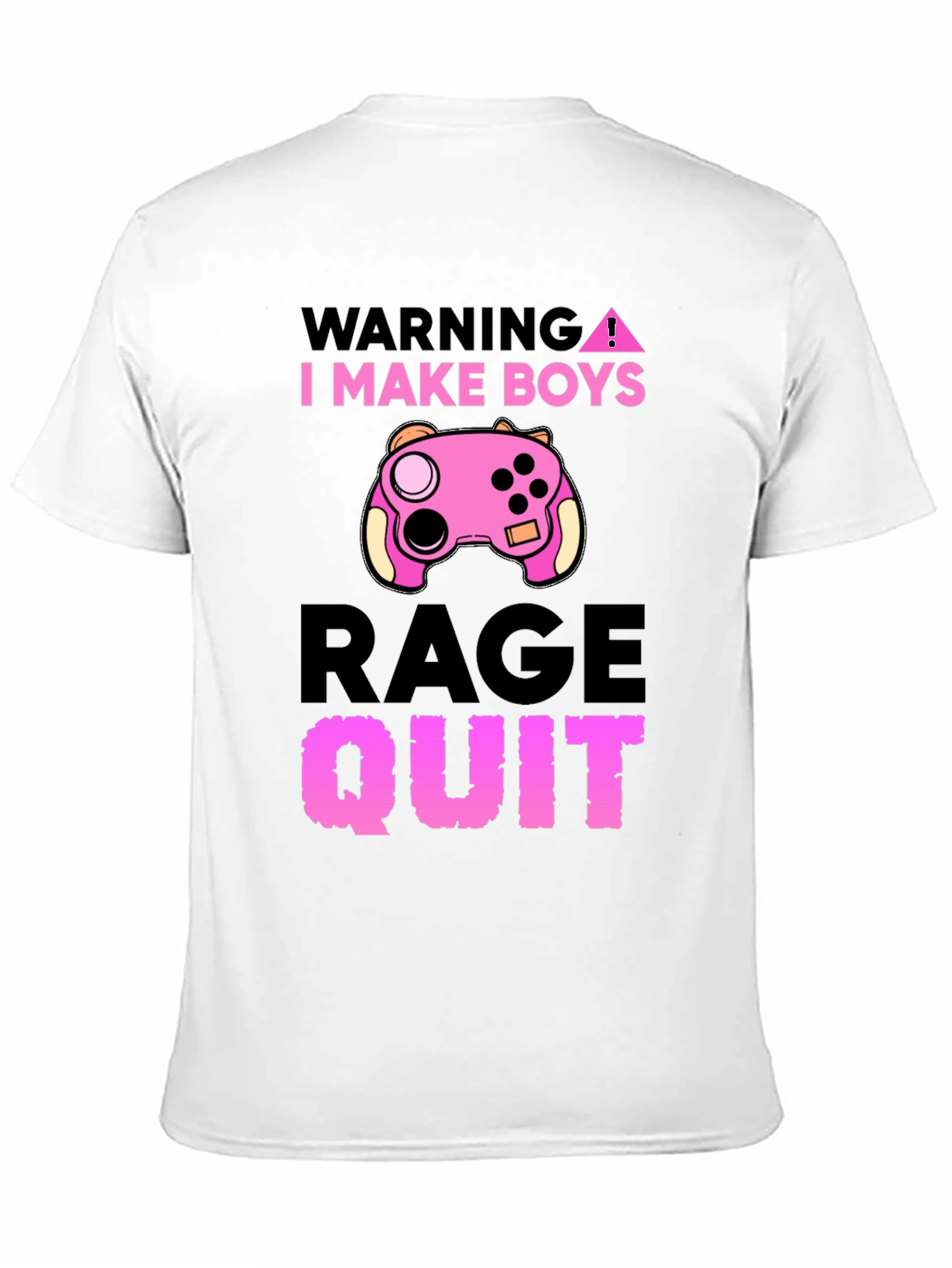 Warning I Make Boys Rage Quit Gaming T-Shirt