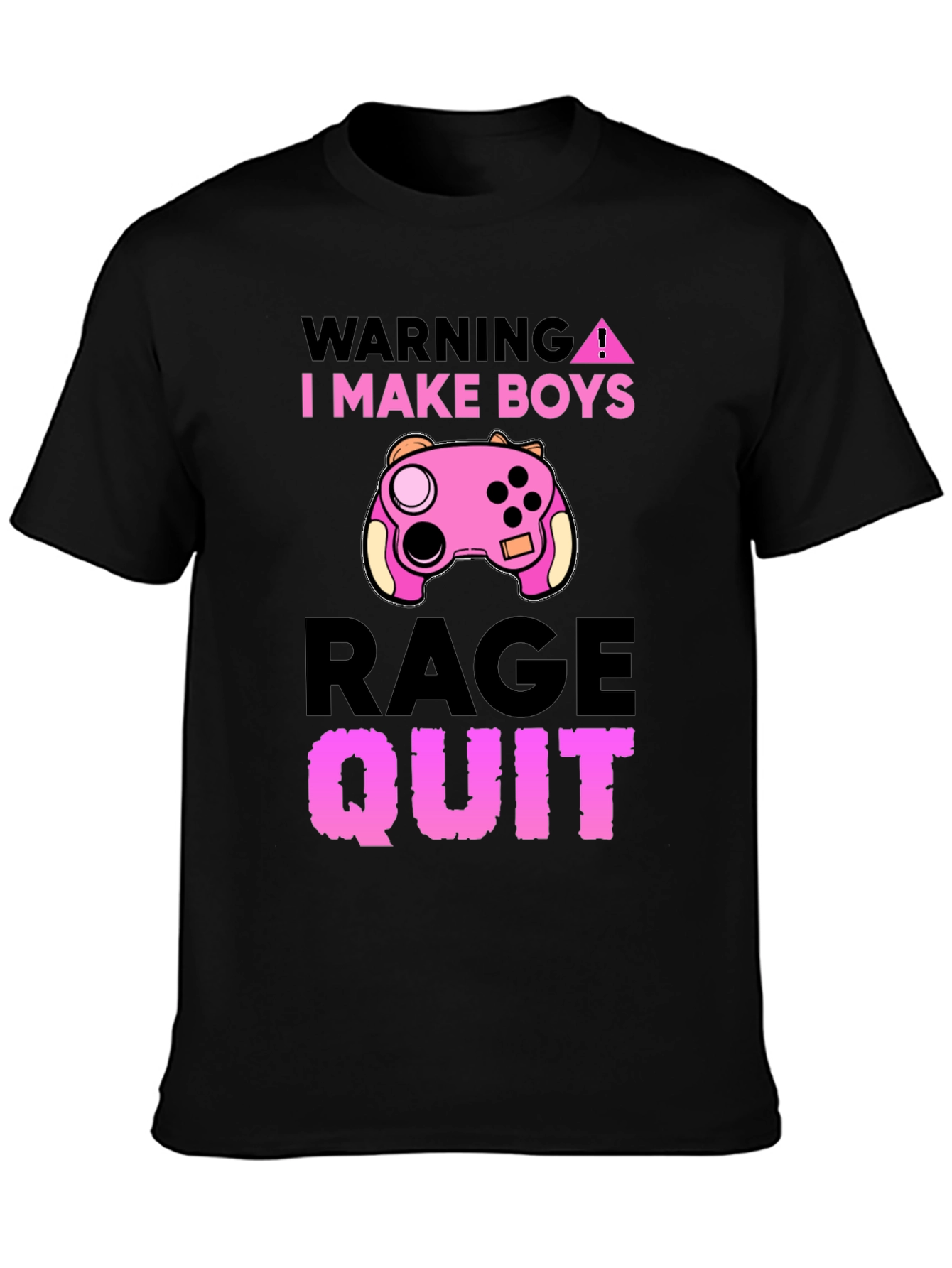 Warning I Make Boys Rage Quit Gaming T-Shirt