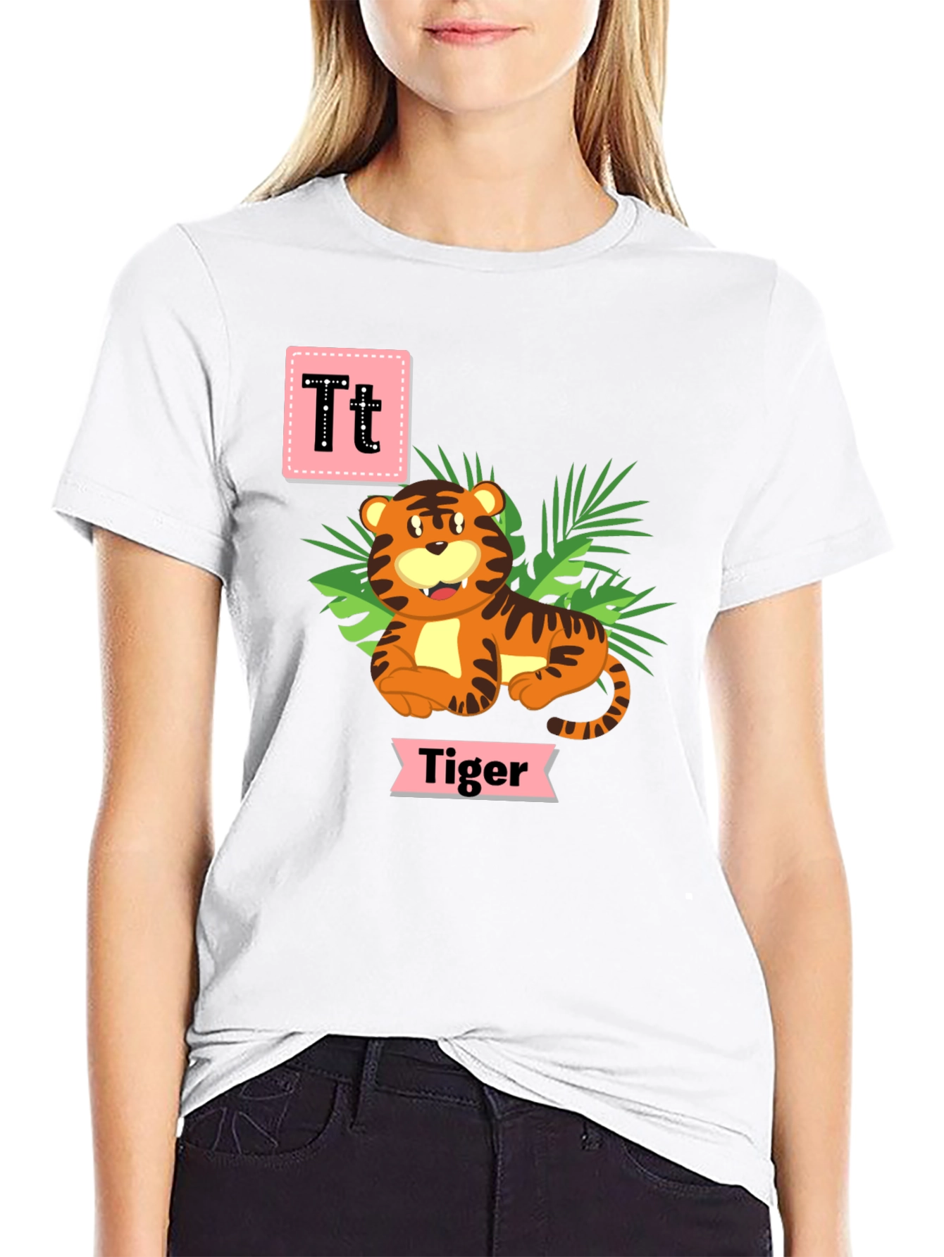 Tiger T-Shirt - Alphabet Learning Tee