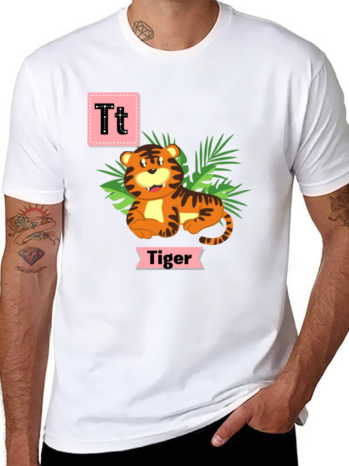 Tiger T-Shirt - Alphabet Learning Tee