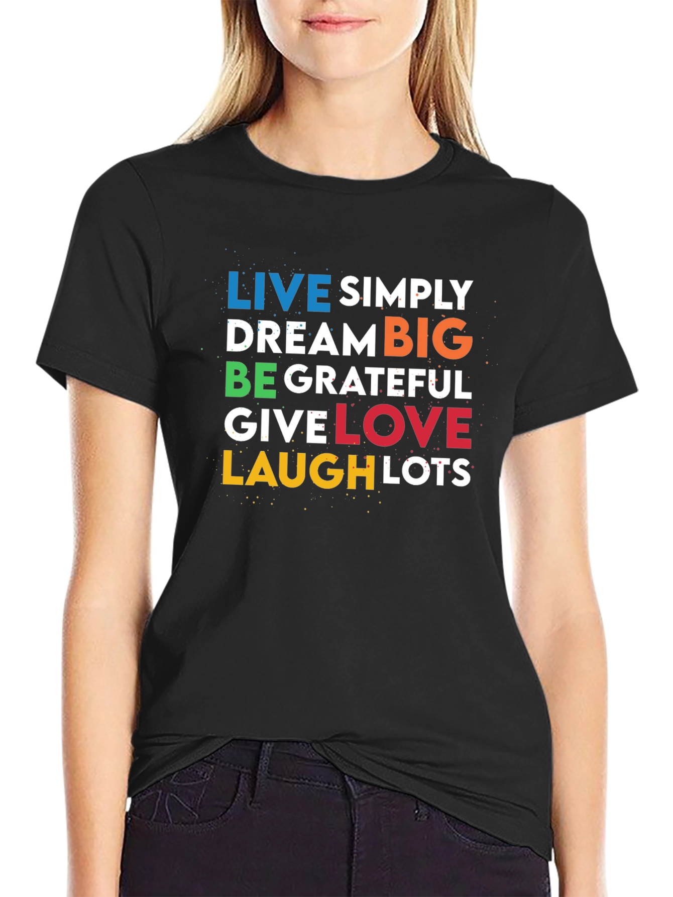 Live Simply Graphic T-Shirt