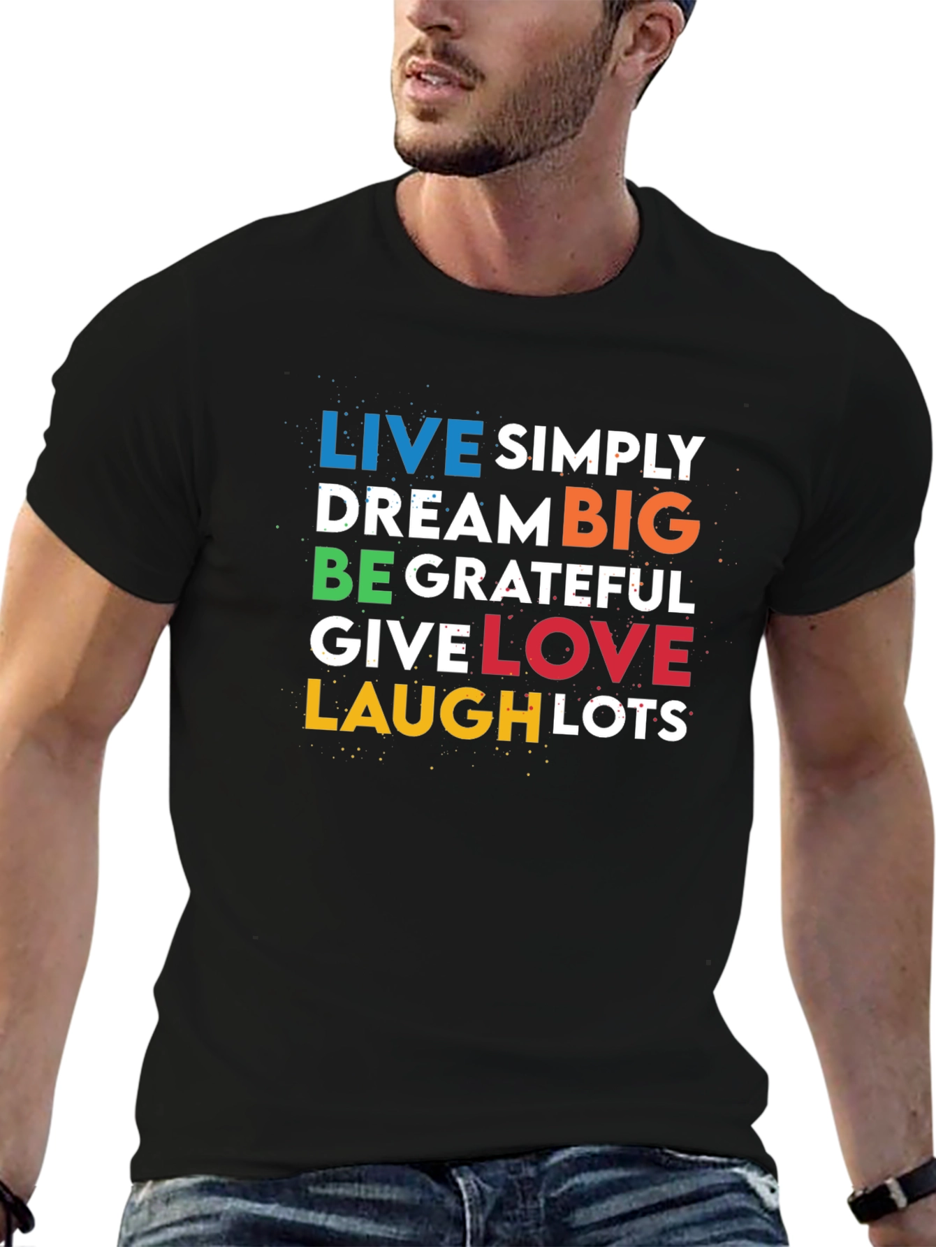 Live Simply Graphic T-Shirt