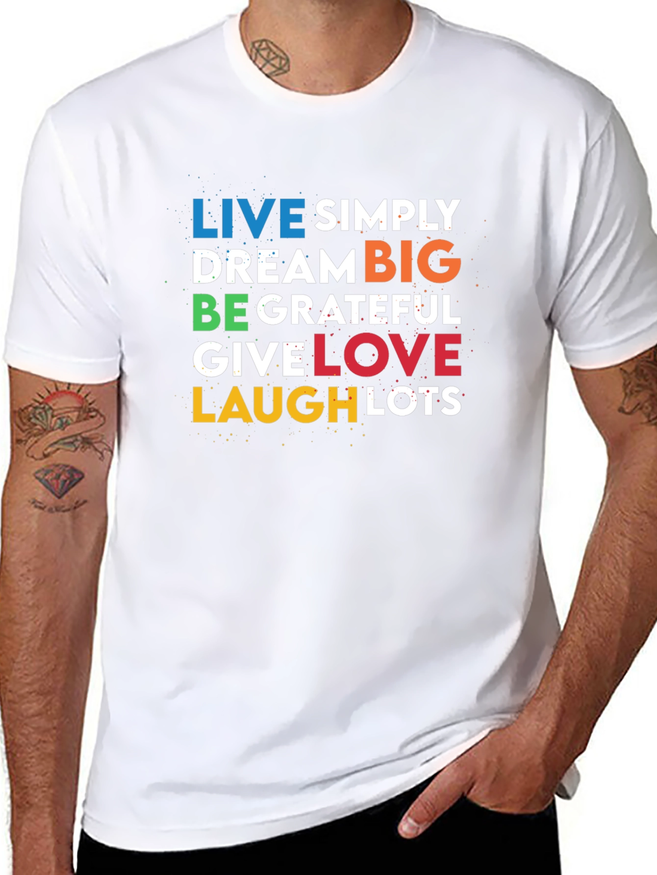 Live Simply Graphic T-Shirt