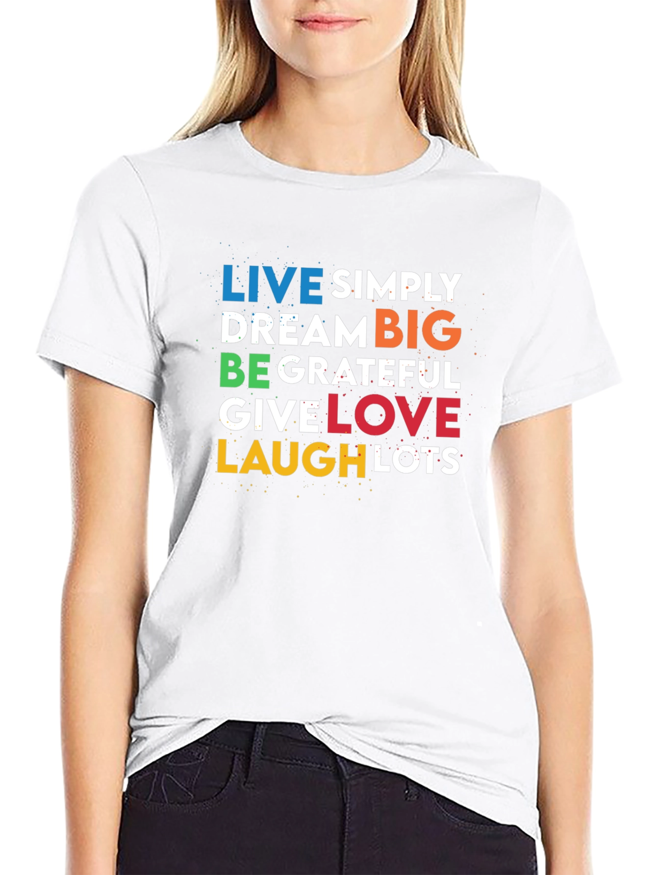 Live Simply Graphic T-Shirt