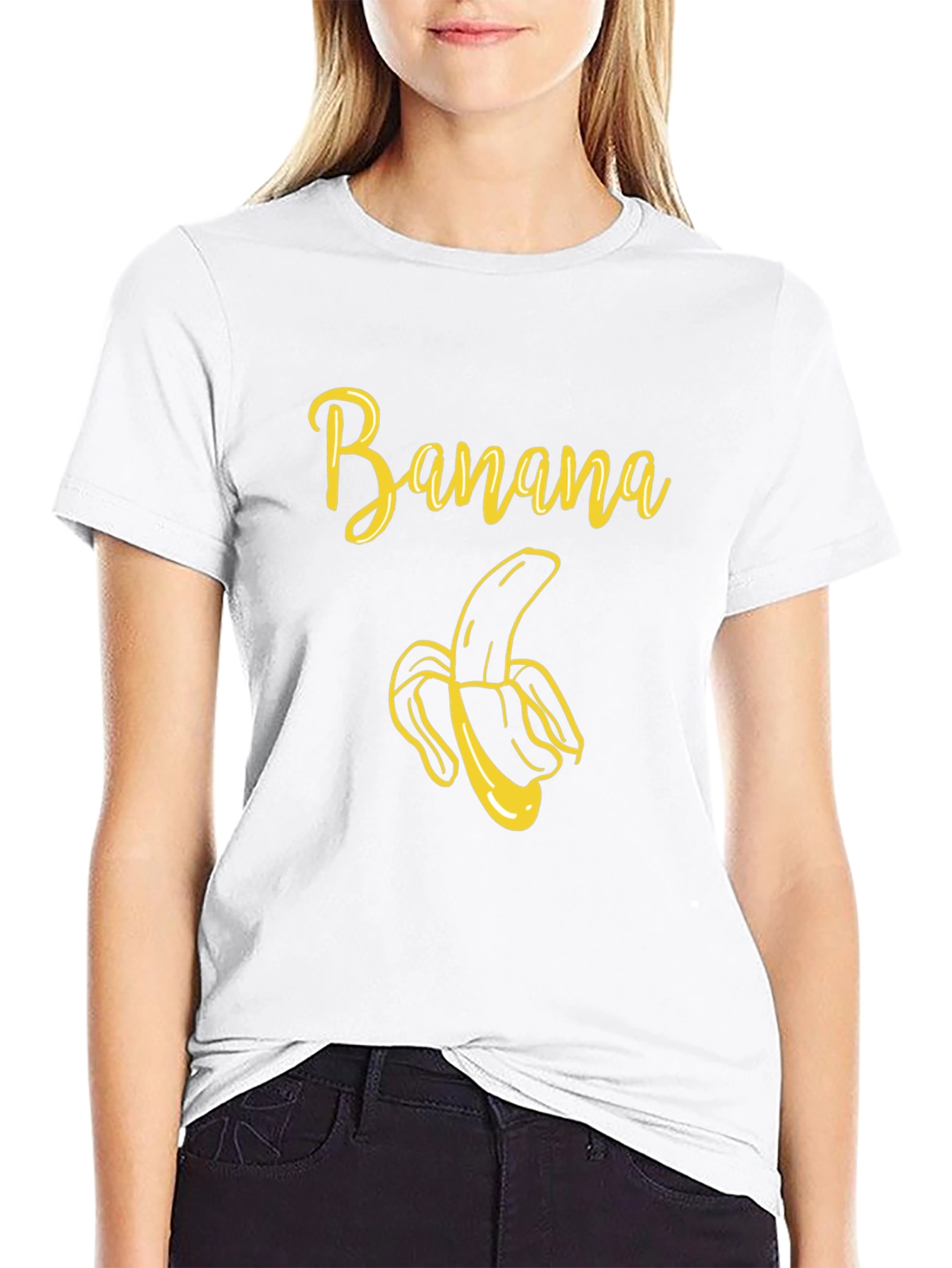 Banana Graphic Tee - Funny Fruit T-Shirt