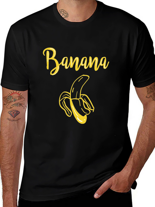 Banana Graphic Tee - Funny Fruit T-Shirt