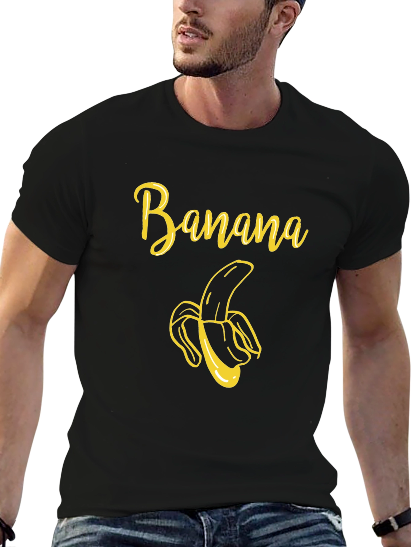 Banana Graphic Tee - Funny Fruit T-Shirt