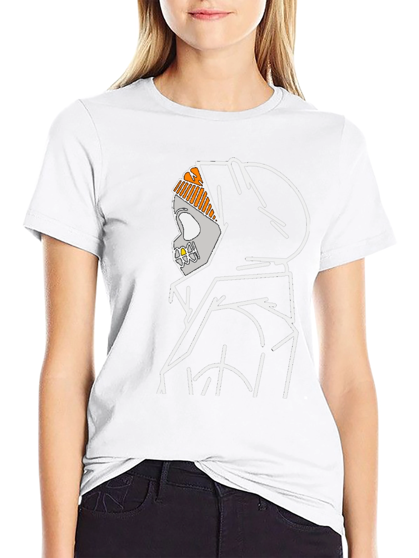 Hooded Reaper Graphic Tee - Stylish Streetwear