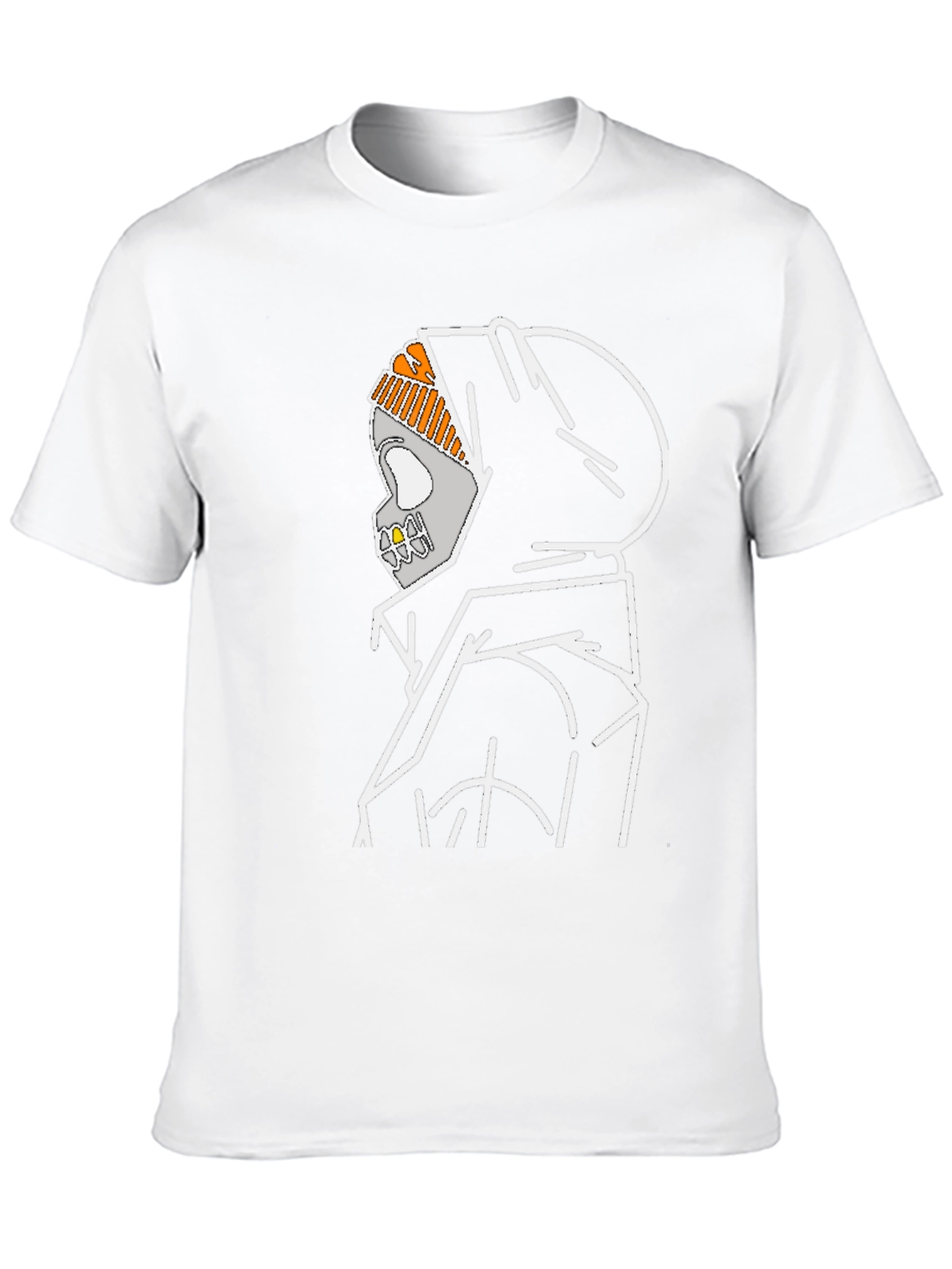 Hooded Reaper Graphic Tee - Stylish Streetwear