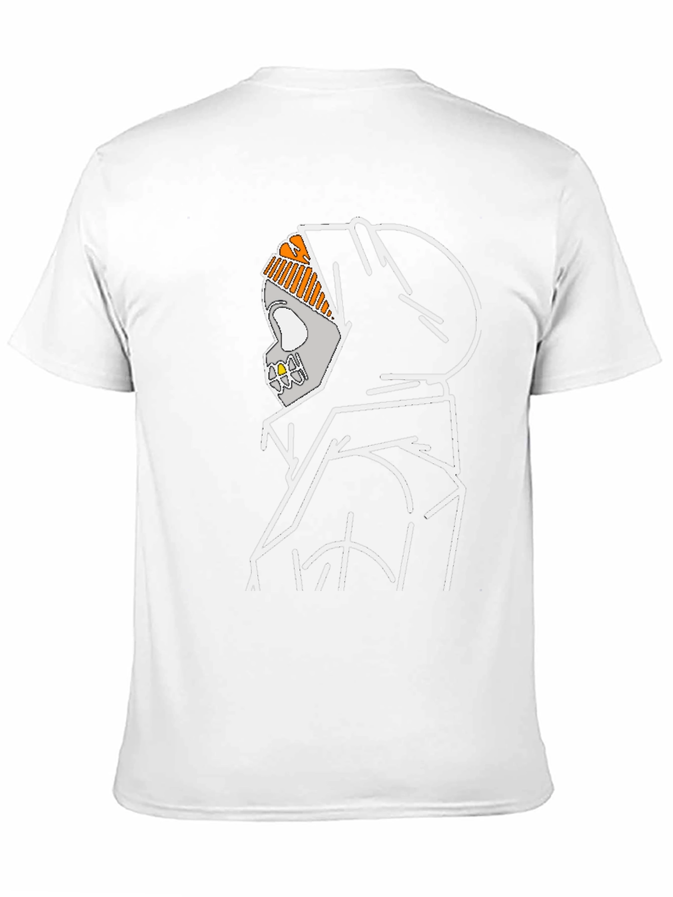 Hooded Reaper Graphic Tee - Stylish Streetwear