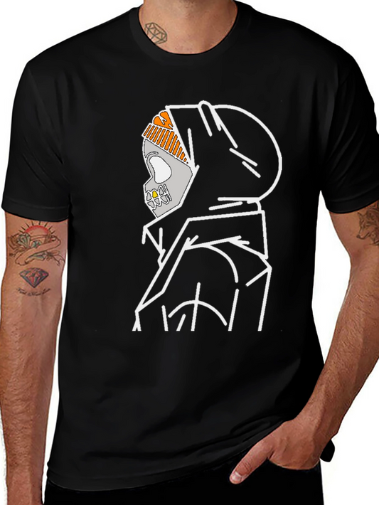 Hooded Reaper Graphic Tee - Stylish Streetwear