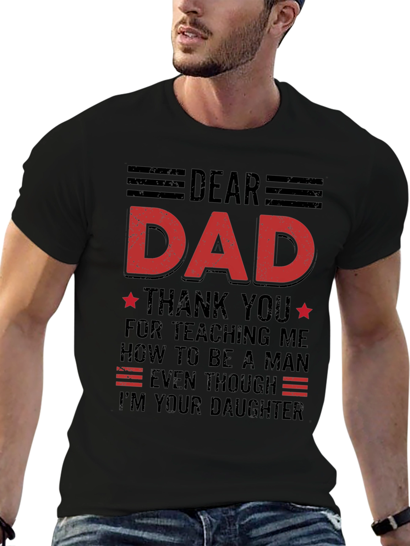 Dear Dad T-Shirt: Daughters Love