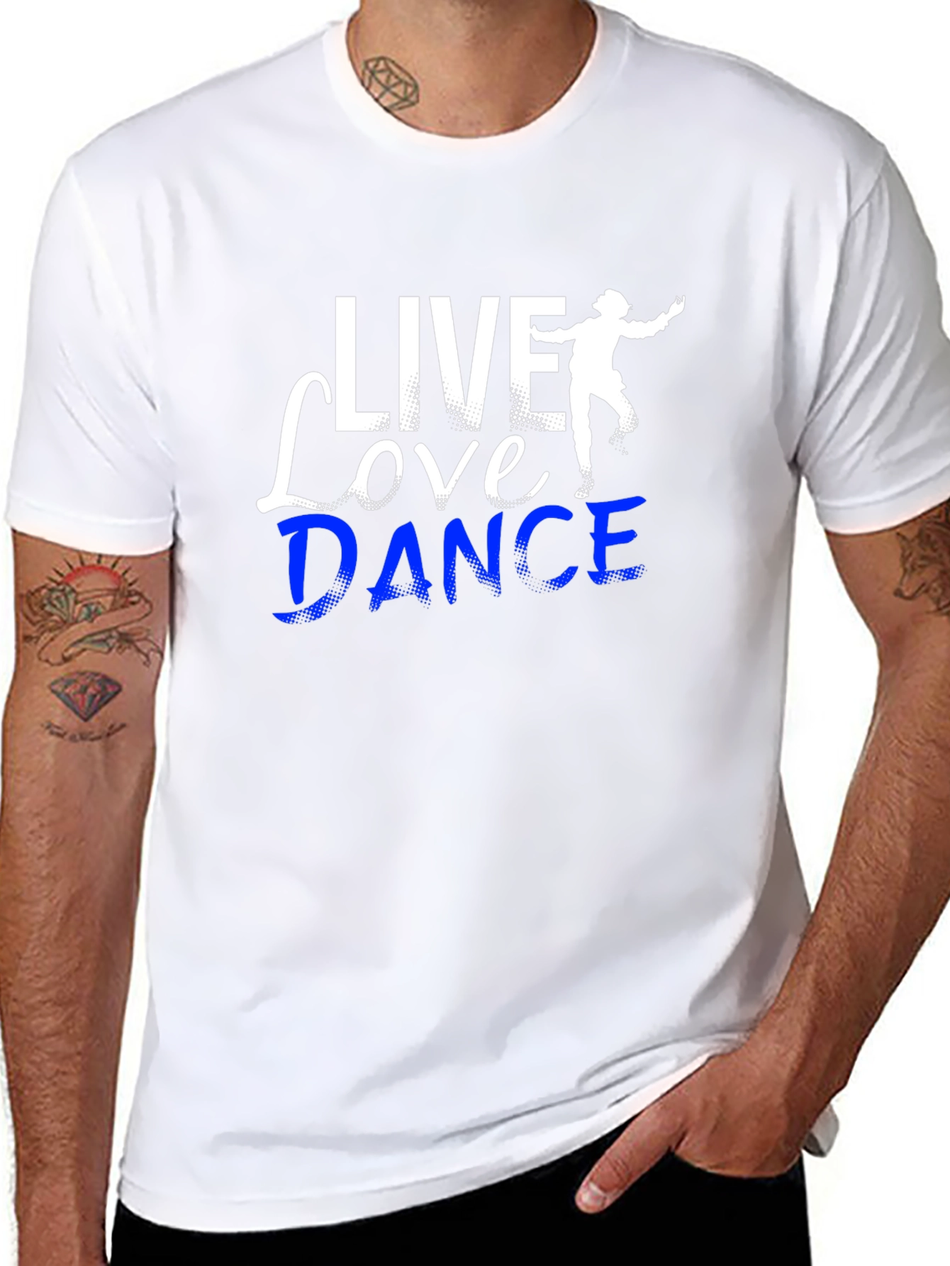 Live Love Dance Graphic T-Shirt