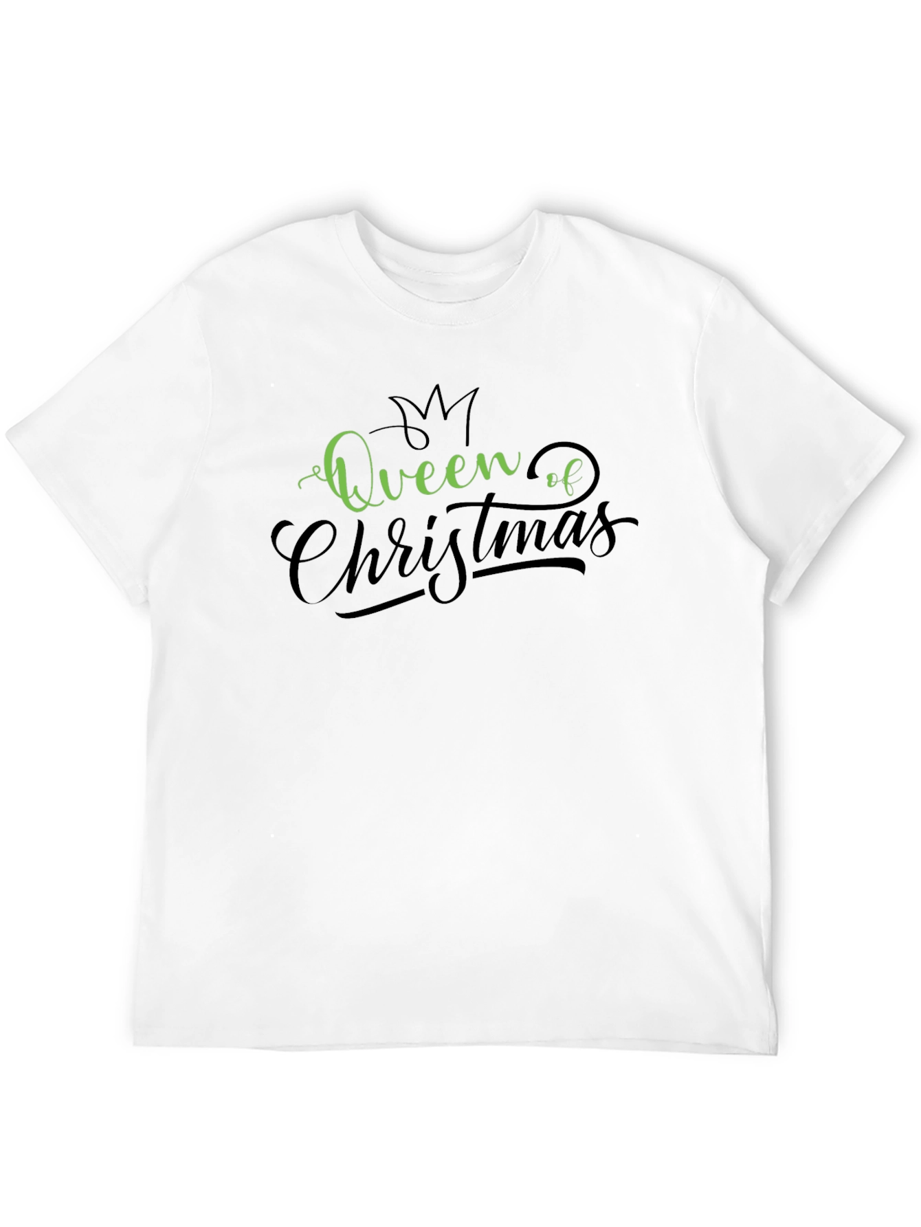 Queen of Christmas Graphic T-Shirt - Holiday Apparel