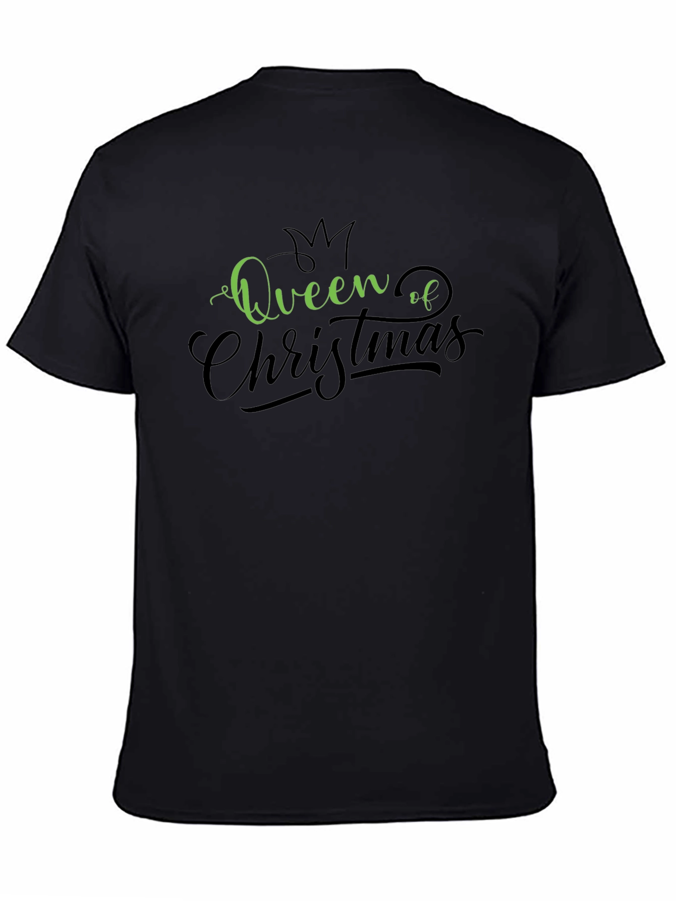 Queen of Christmas Graphic T-Shirt - Holiday Apparel