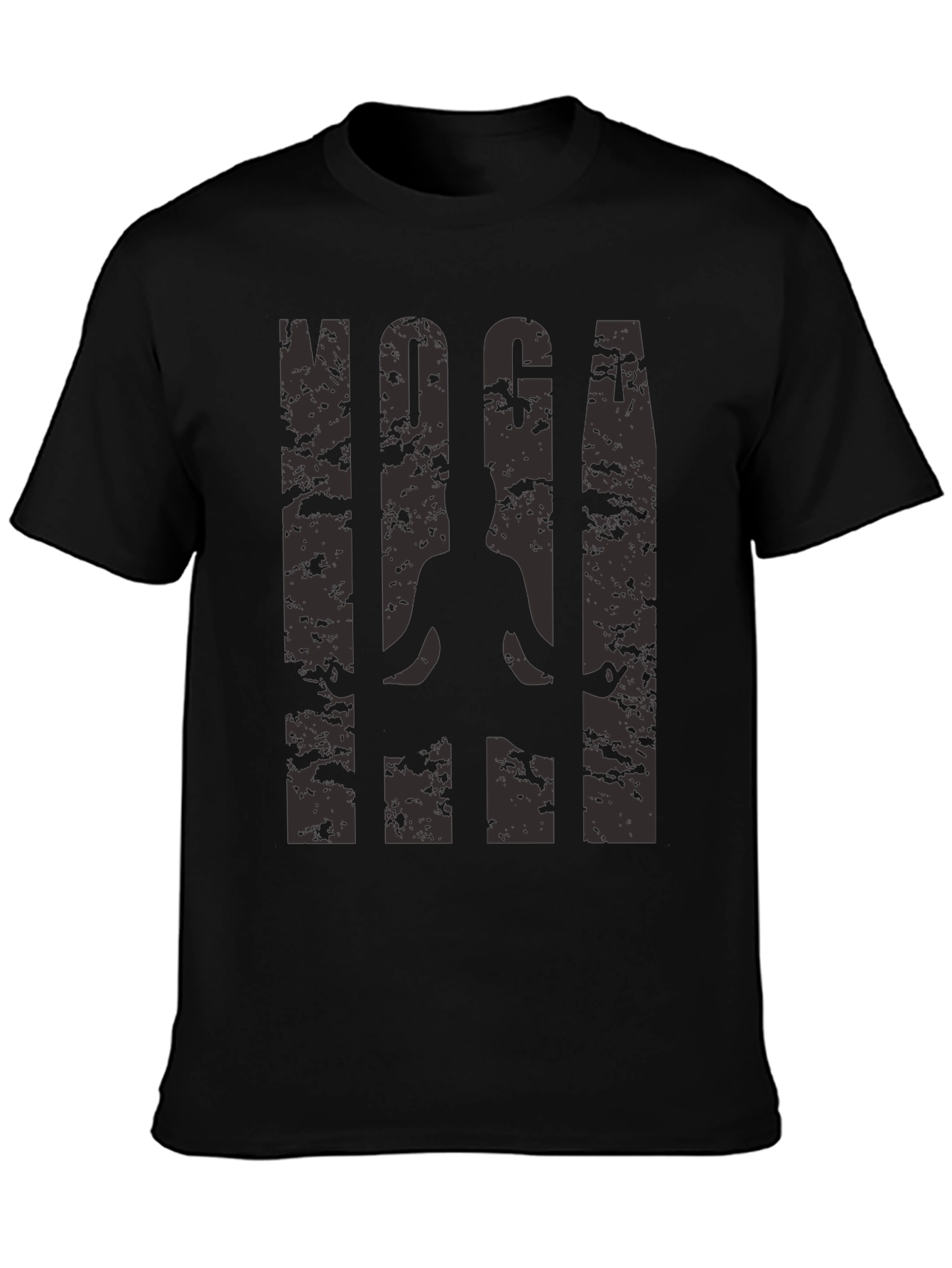 Yoga Silhouette Graphic T-Shirt