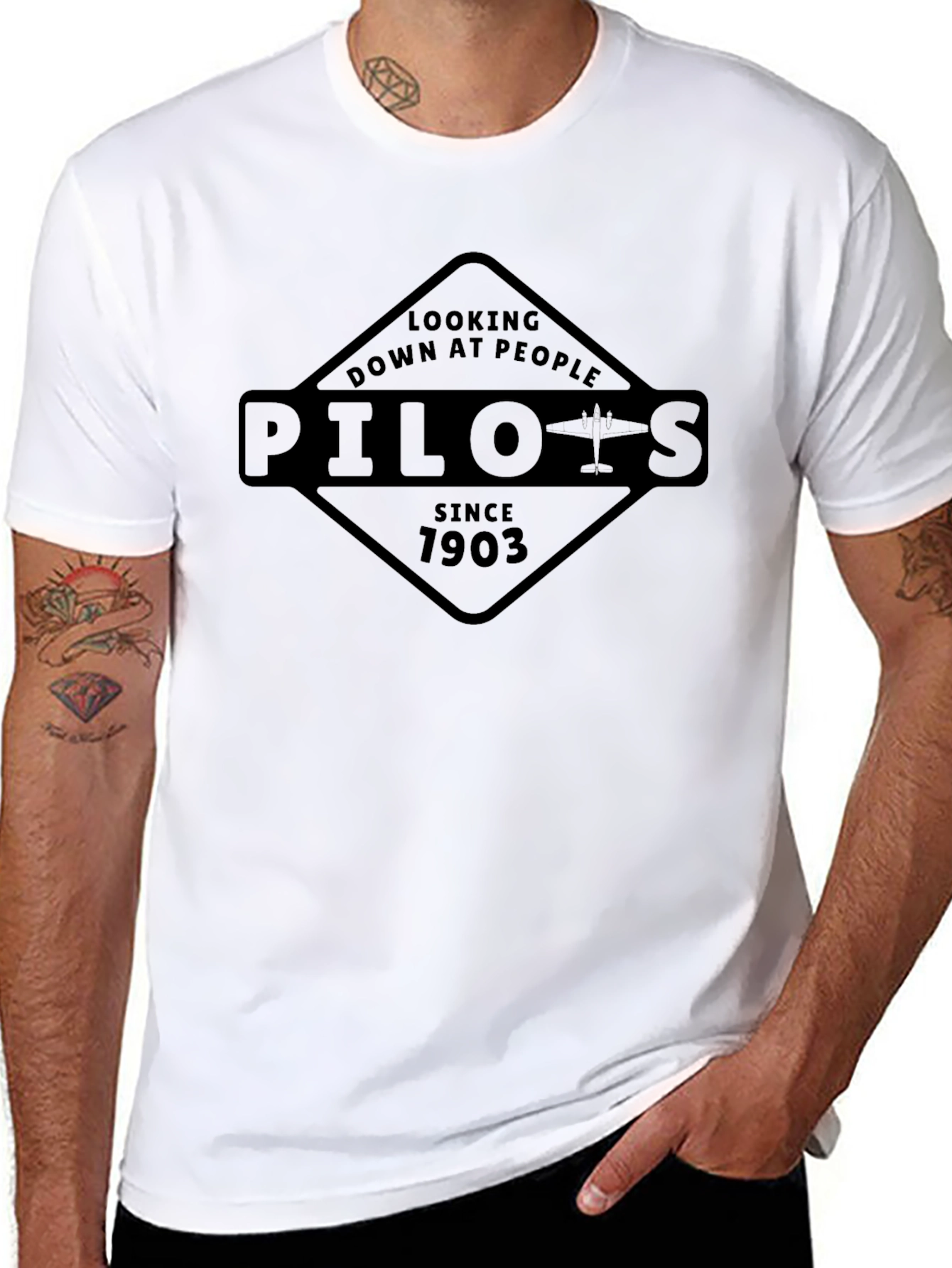 Pilot Since 1903 Black T-Shirt