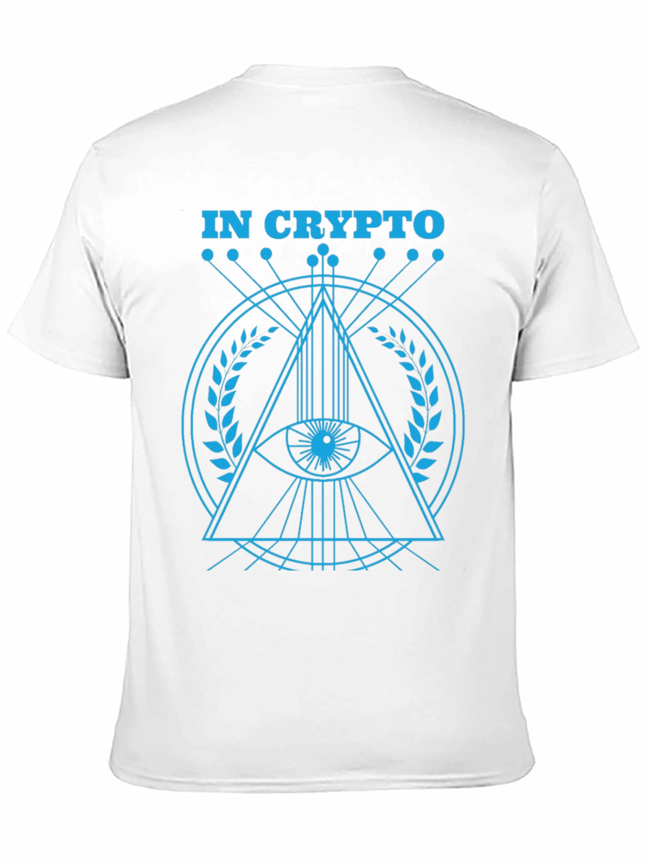 In Crypto Eye Graphic T-Shirt