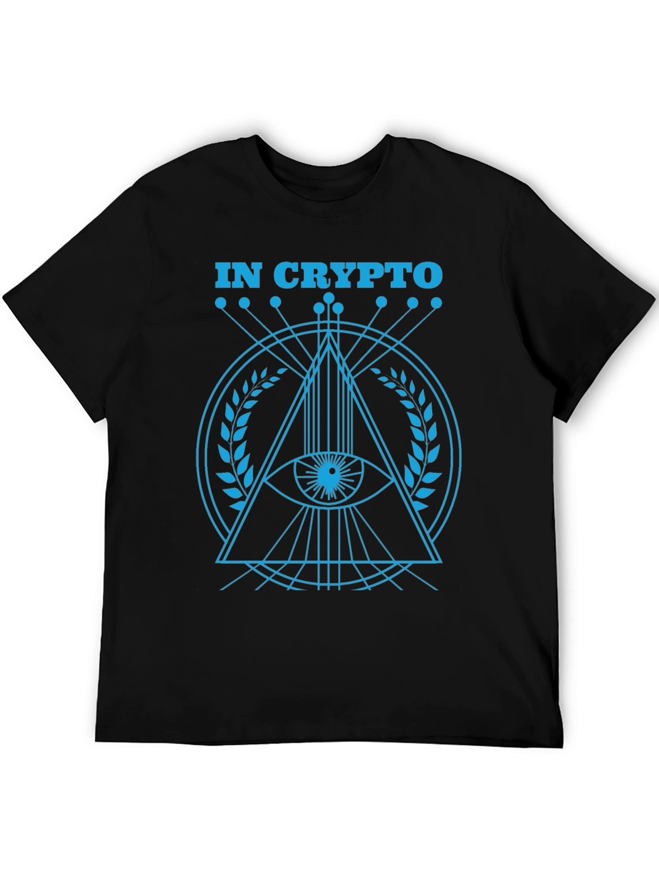 In Crypto Eye Graphic T-Shirt