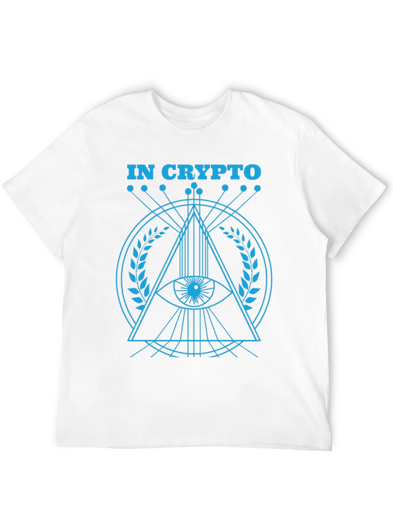 In Crypto Eye Graphic T-Shirt