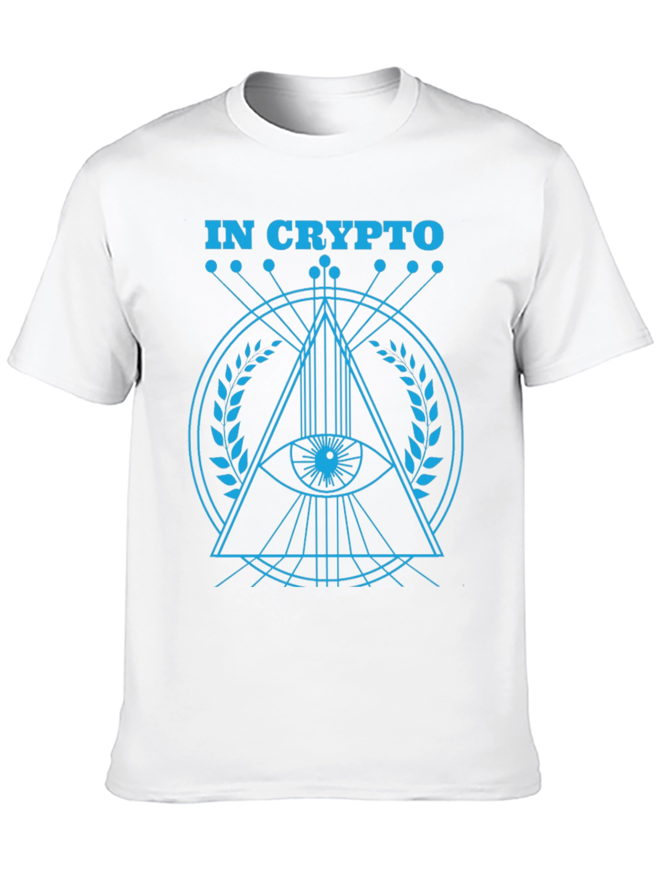 In Crypto Eye Graphic T-Shirt