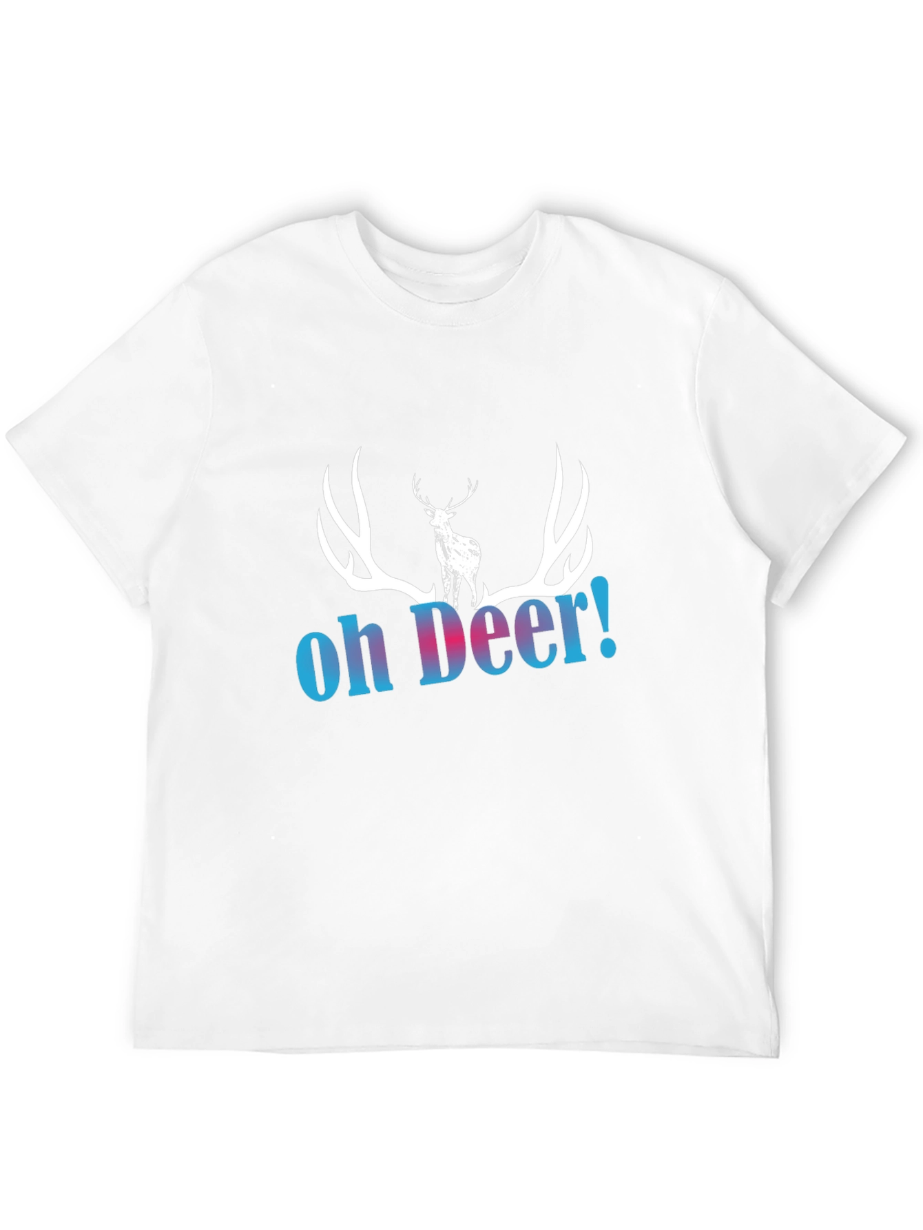 Oh Deer! Graphic Print T-Shirt