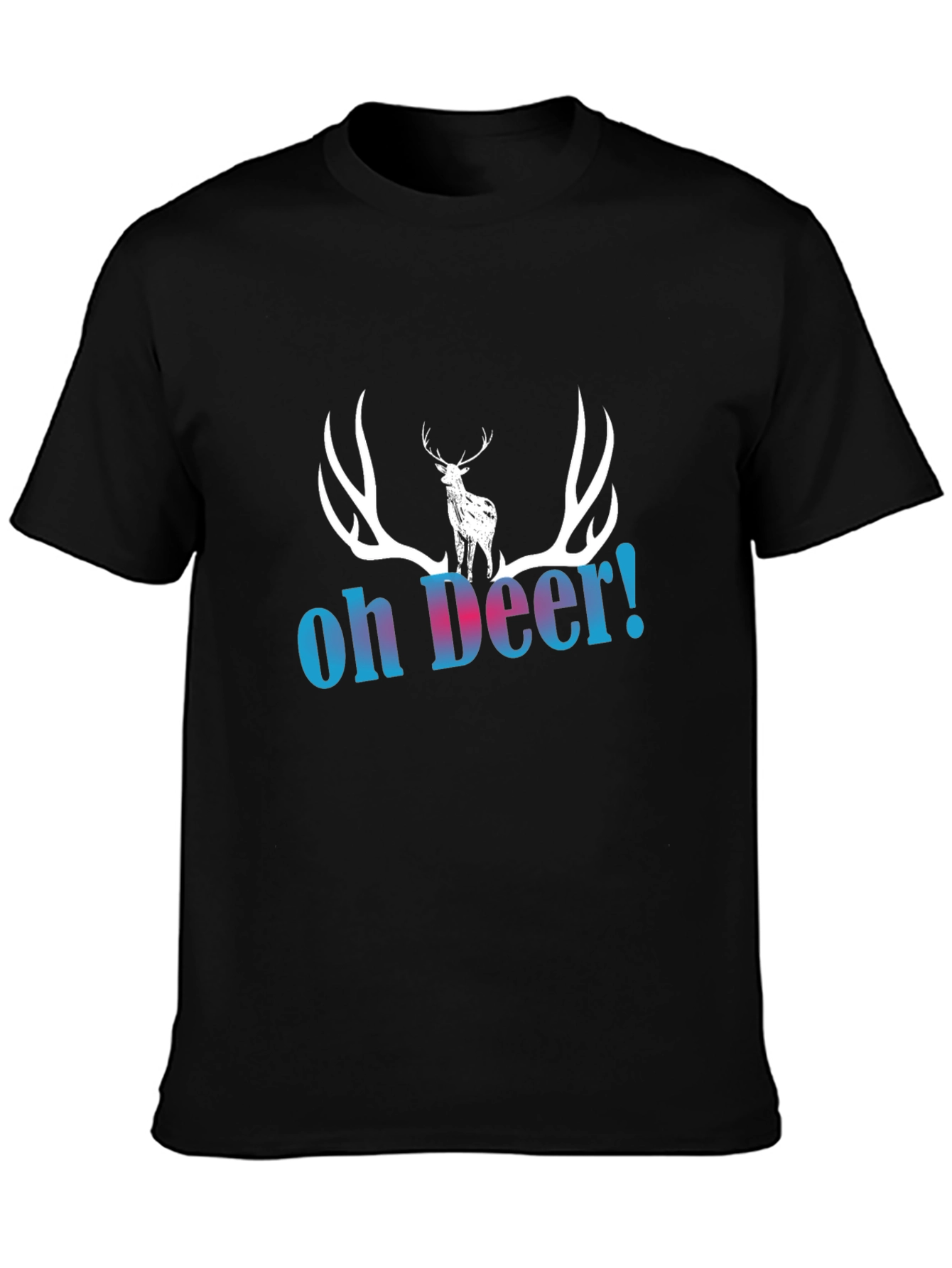 Oh Deer! Graphic Print T-Shirt