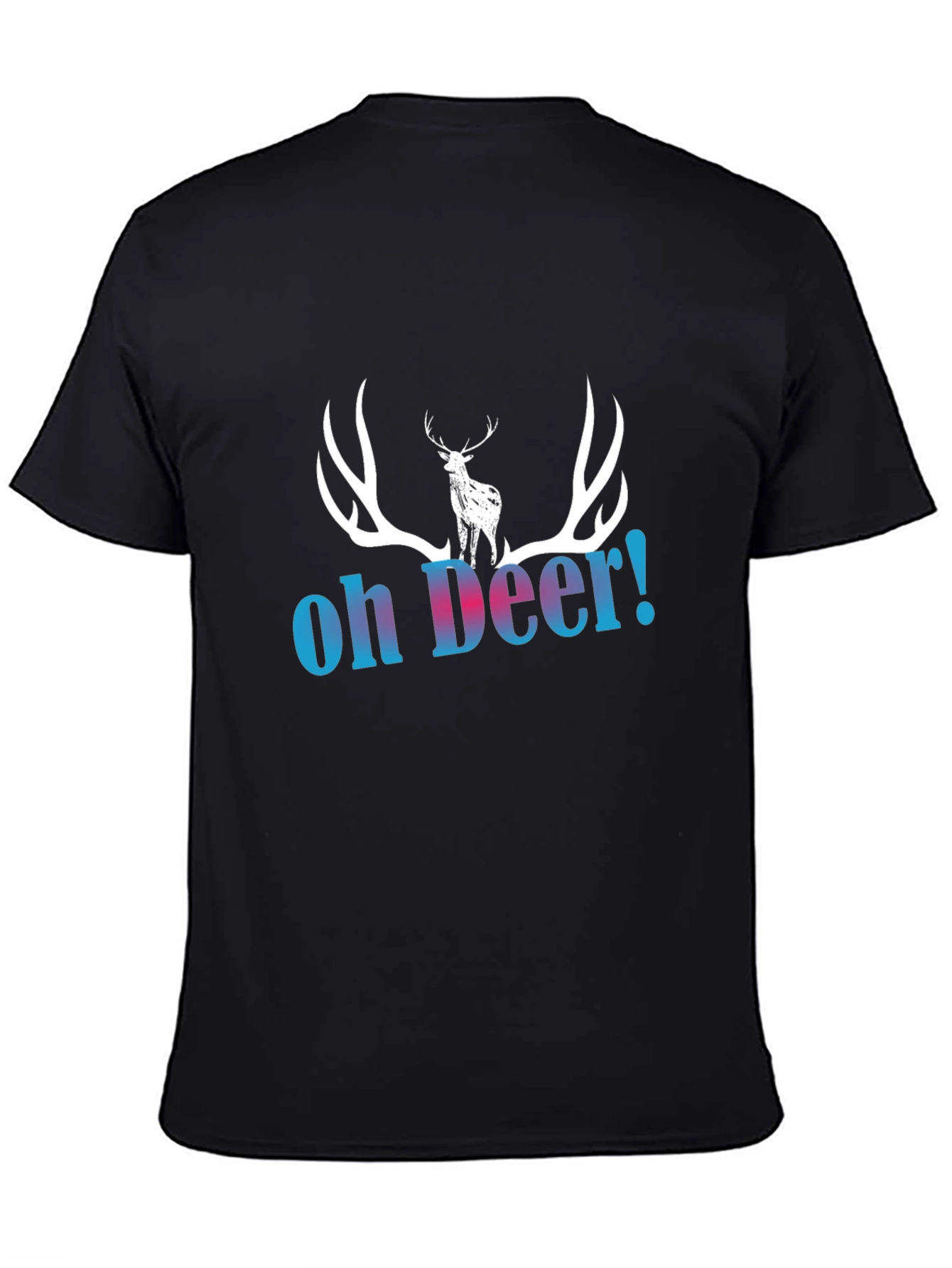 Oh Deer! Graphic Print T-Shirt