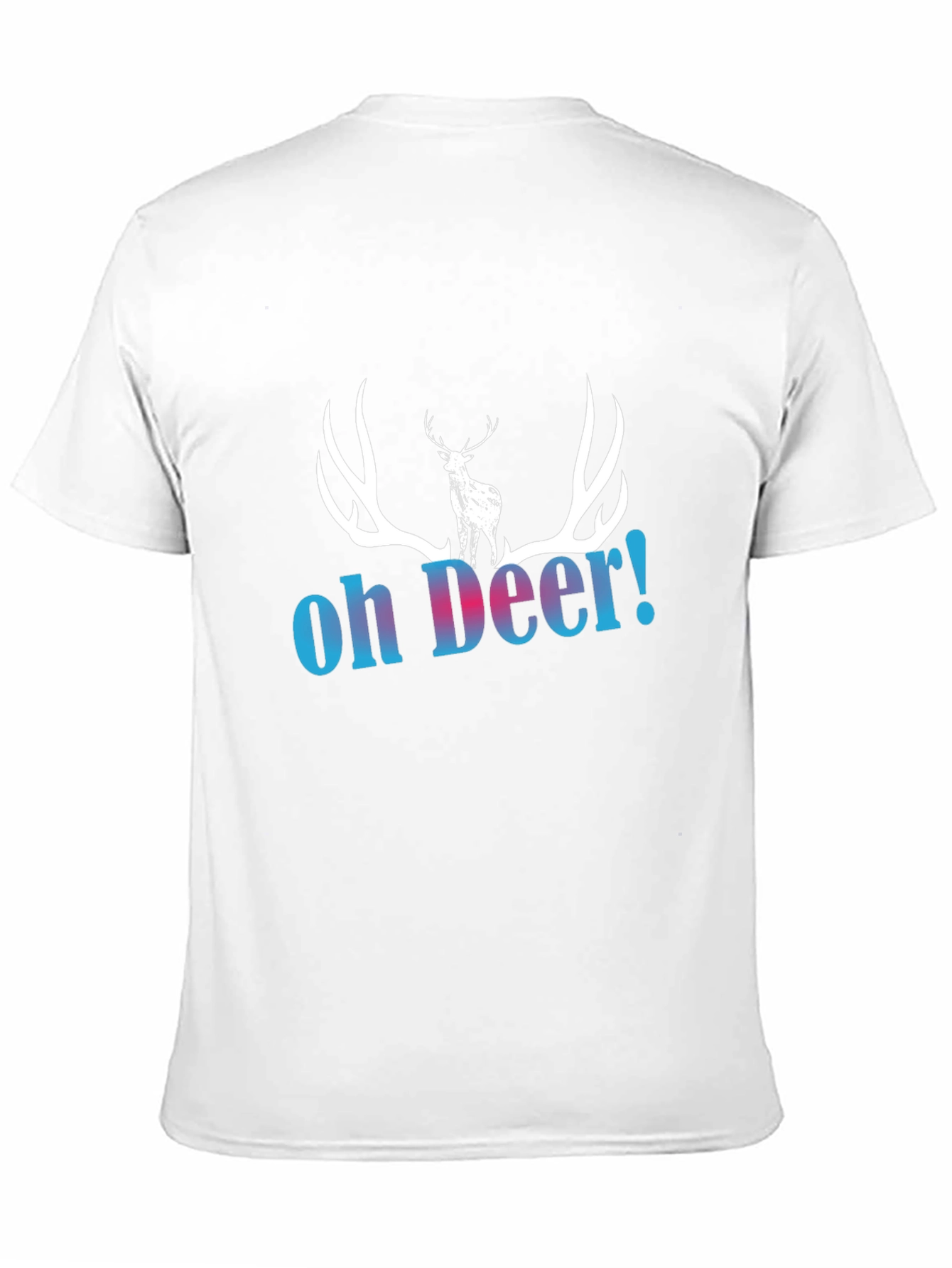 Oh Deer! Graphic Print T-Shirt