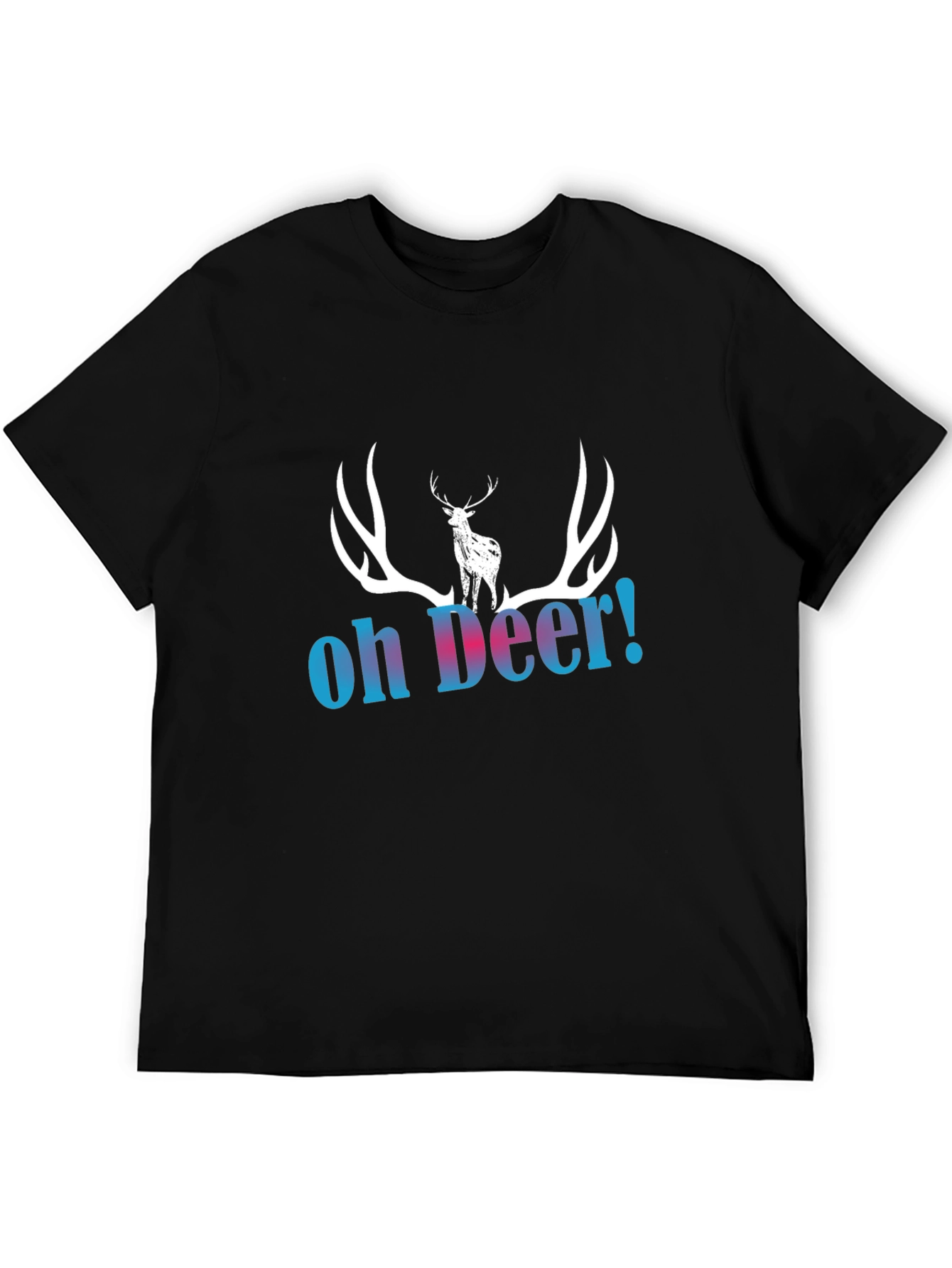 Oh Deer! Graphic Print T-Shirt