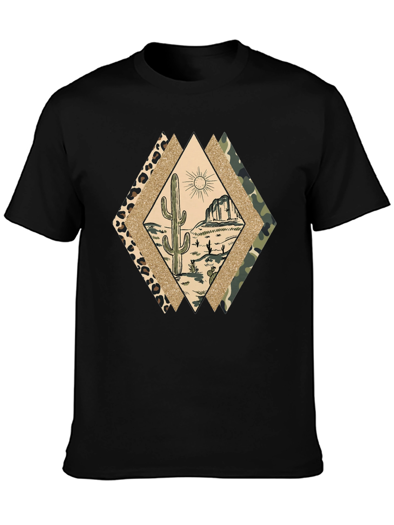 Desert Cactus Diamond T-Shirt