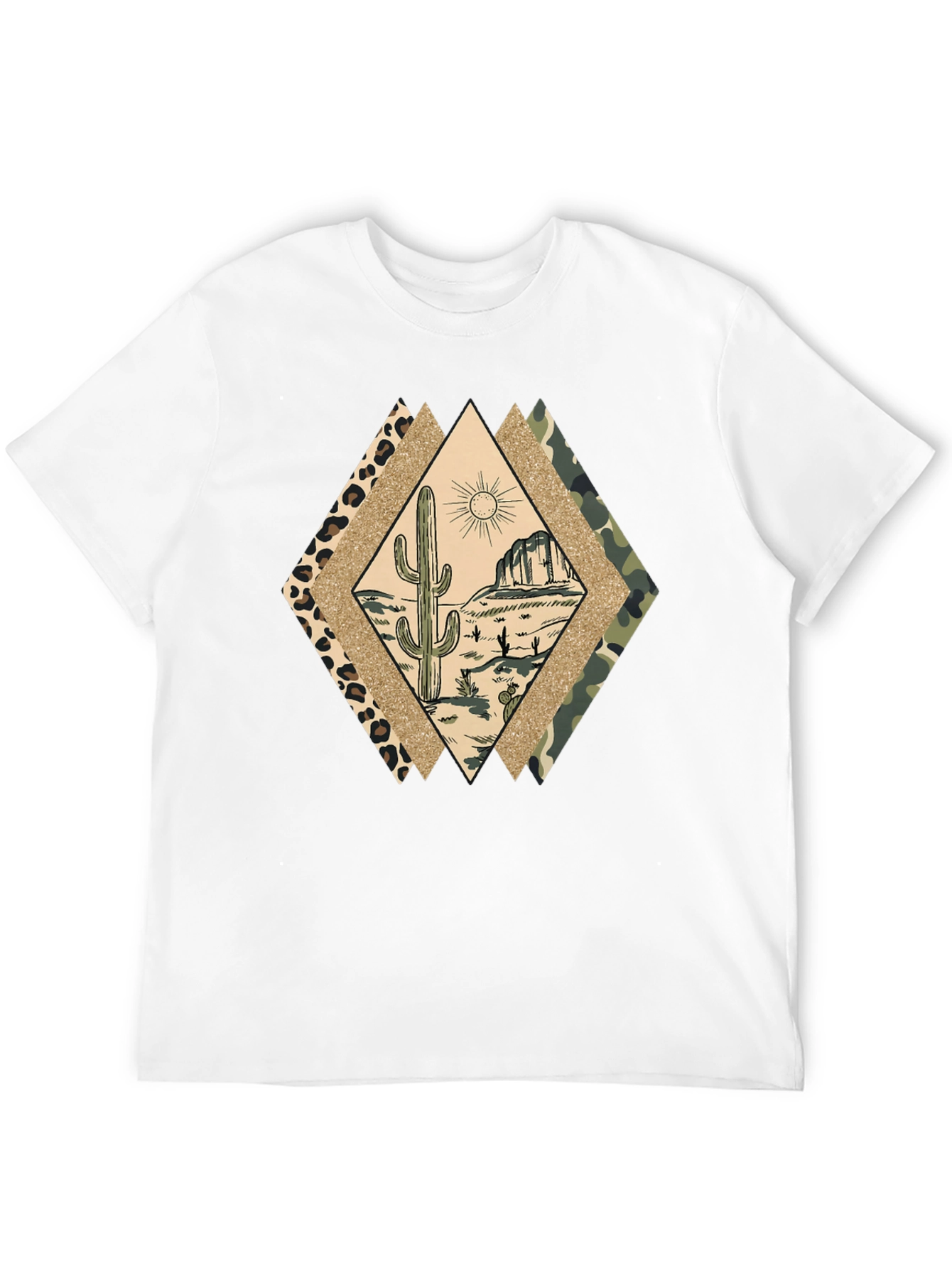 Desert Cactus Diamond T-Shirt