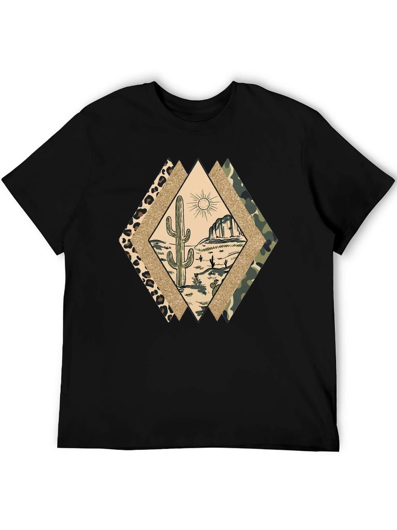 Desert Cactus Diamond T-Shirt