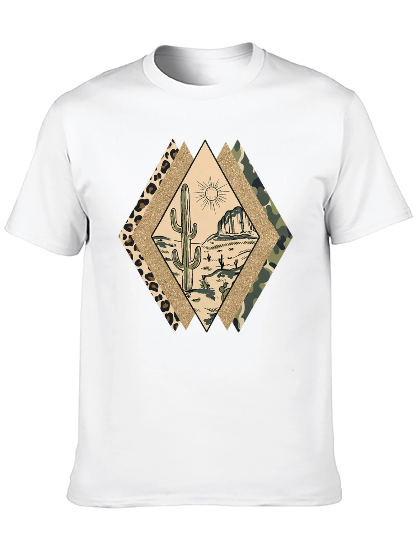 Desert Cactus Diamond T-Shirt