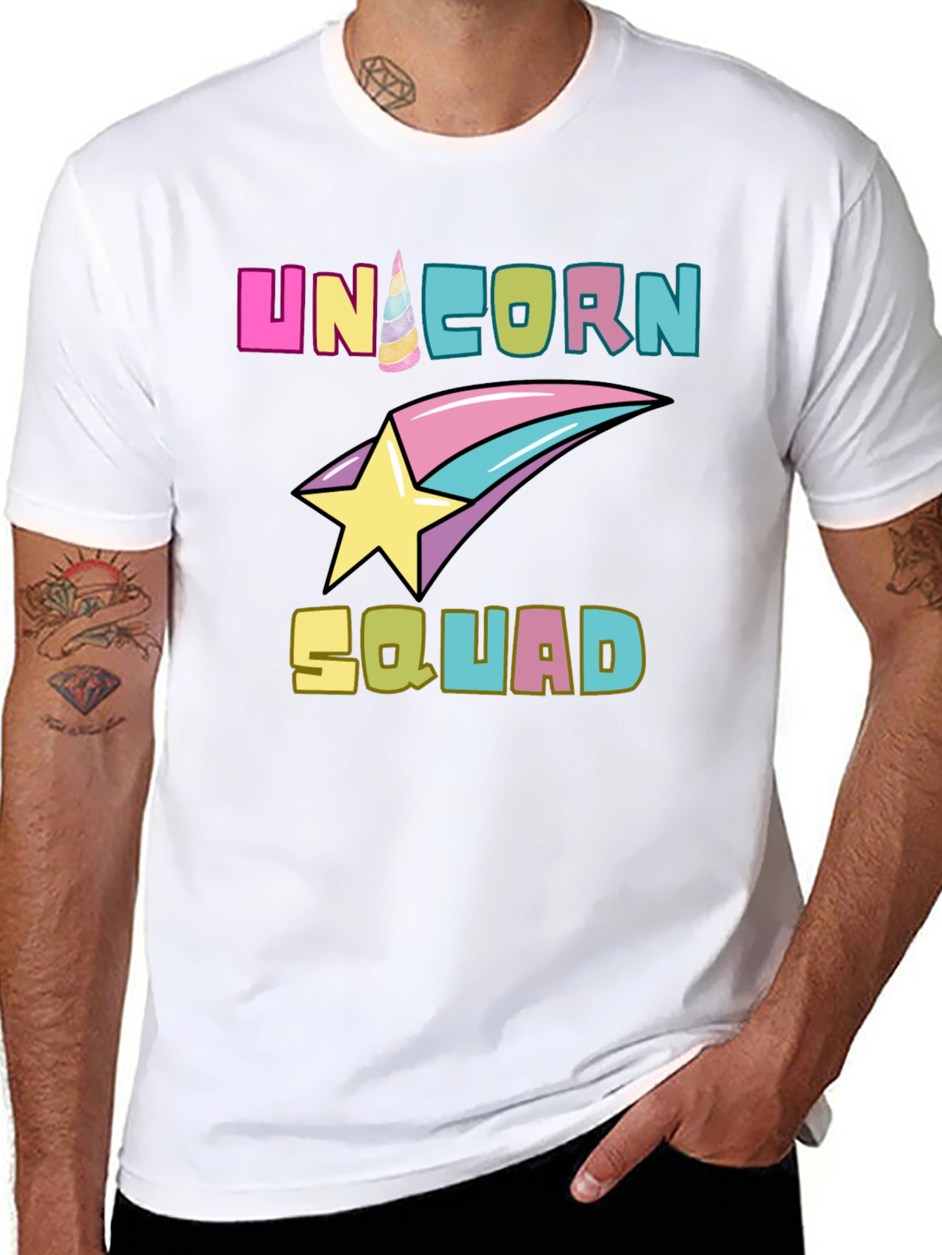 Unicorn Squad Graphic T-Shirt