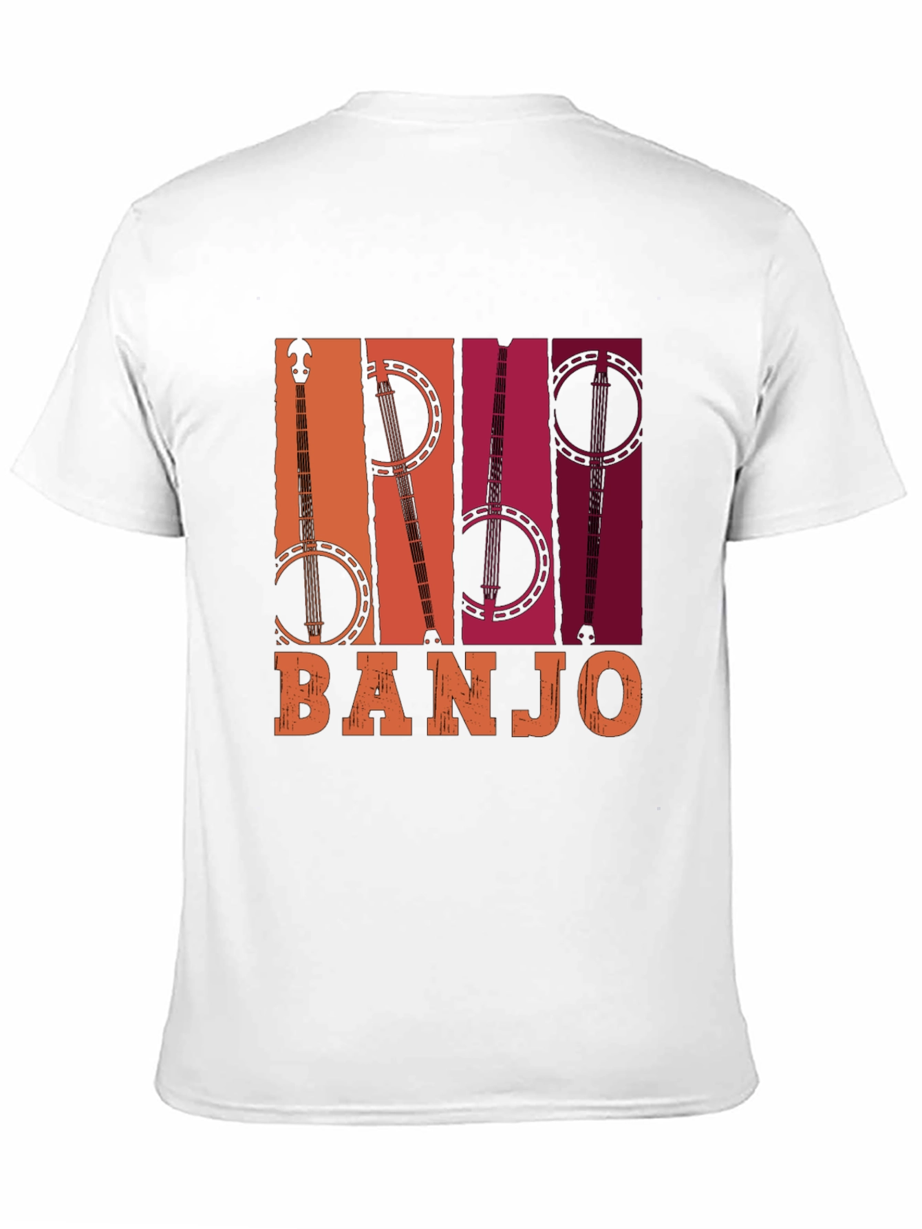 Retro Banjo Graphic Tee - Music Lover T-Shirt
