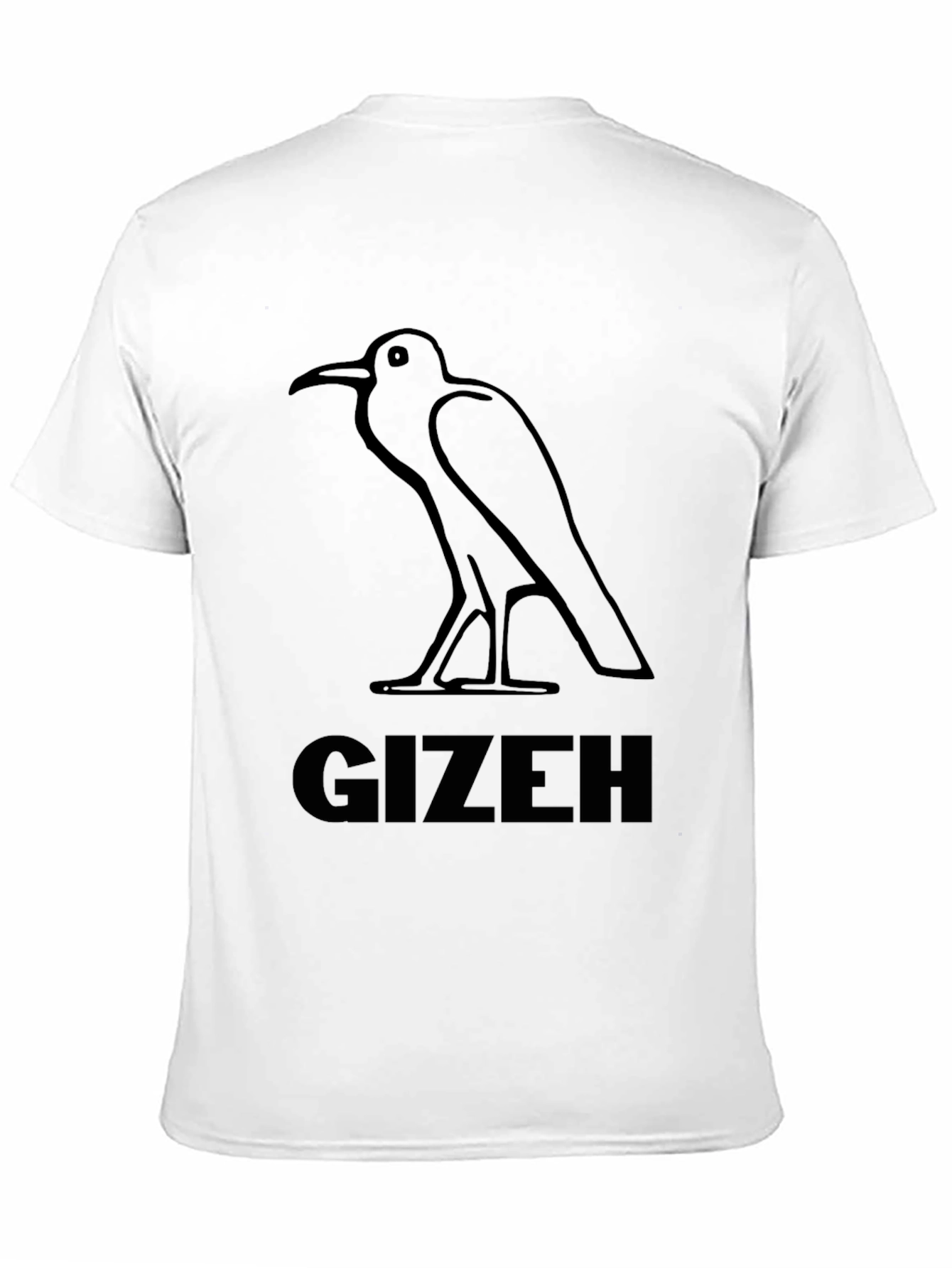 Gizeh Bird Graphic T-Shirt - Egyptian Inspired Design