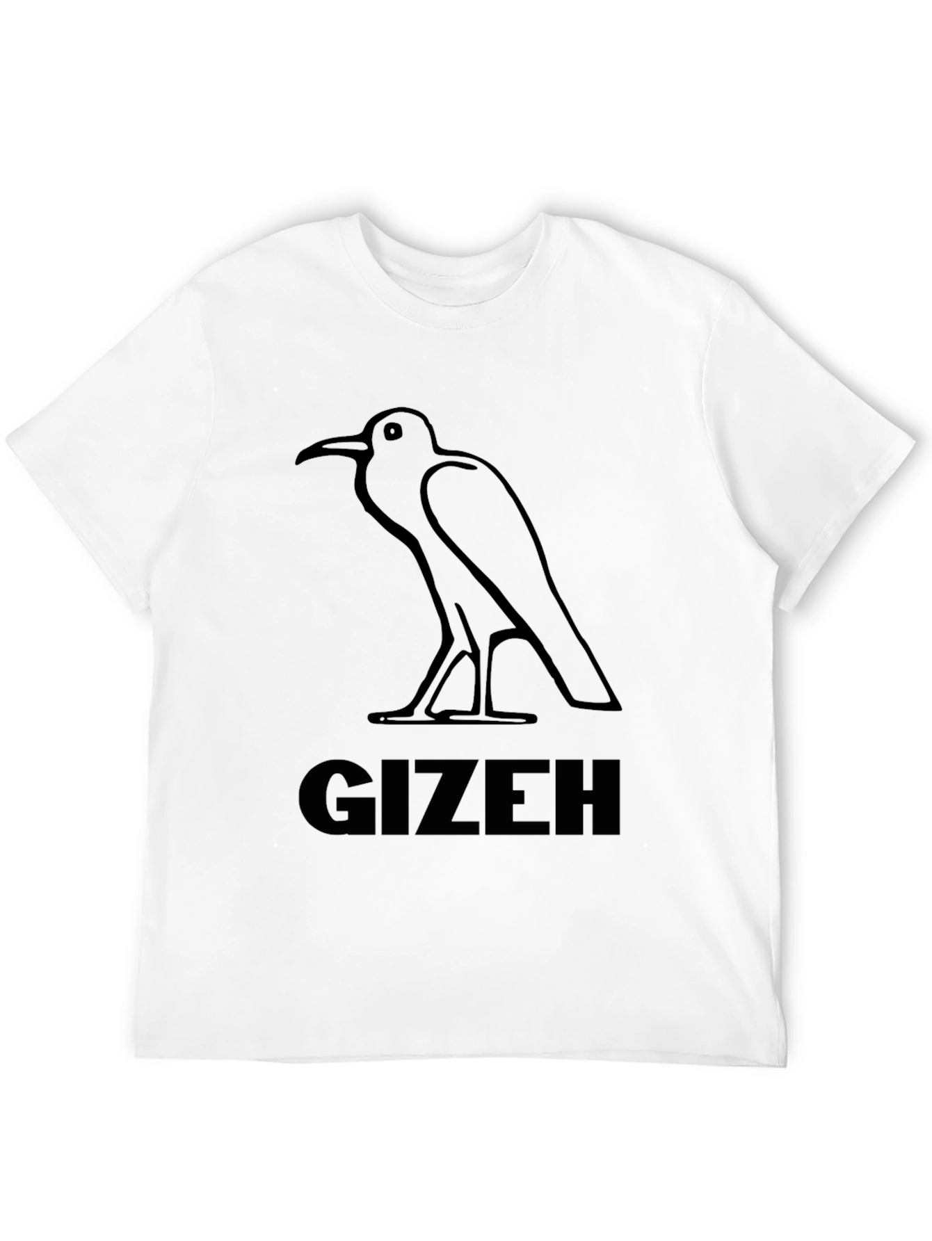 Gizeh Bird Graphic T-Shirt - Egyptian Inspired Design