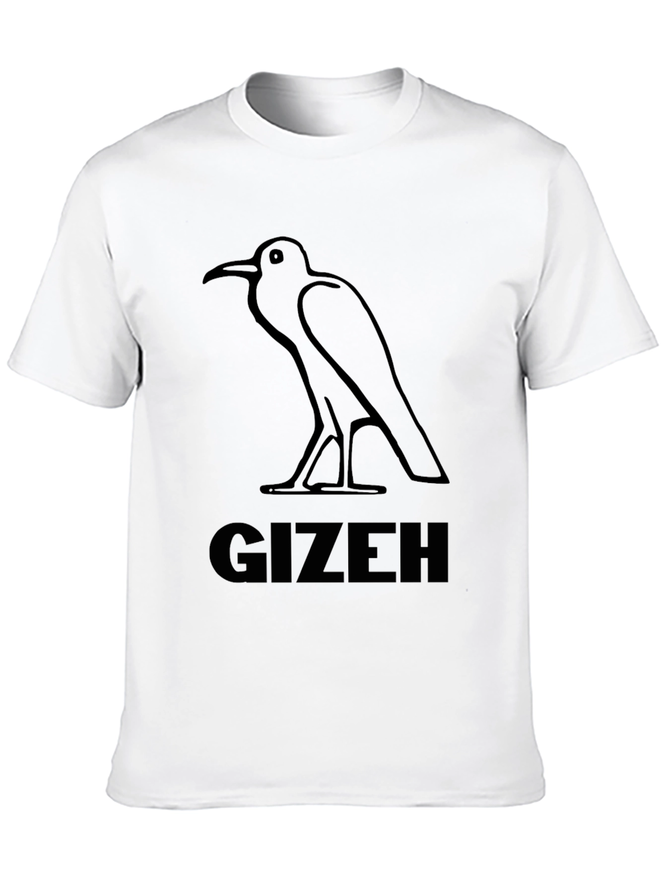 Gizeh Bird Graphic T-Shirt - Egyptian Inspired Design