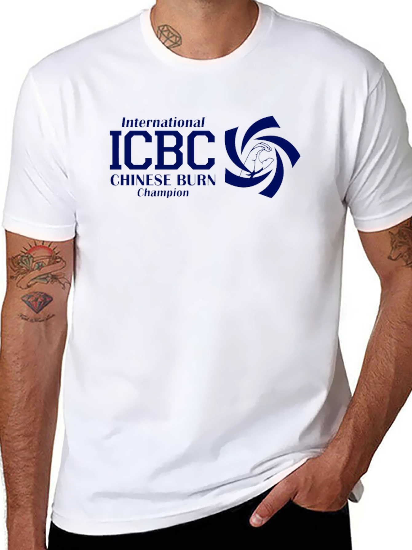 ICBC Chinese Burn Champion T-Shirt