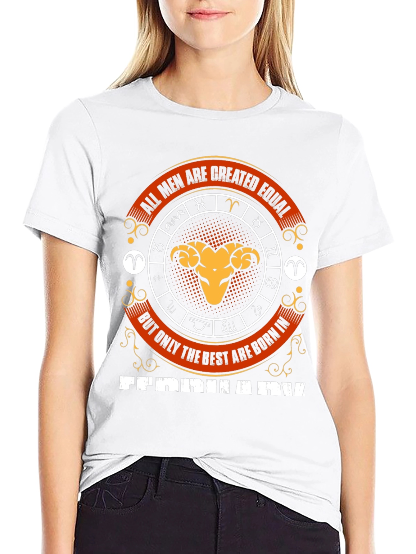 Born in February Zodiac T-Shirt