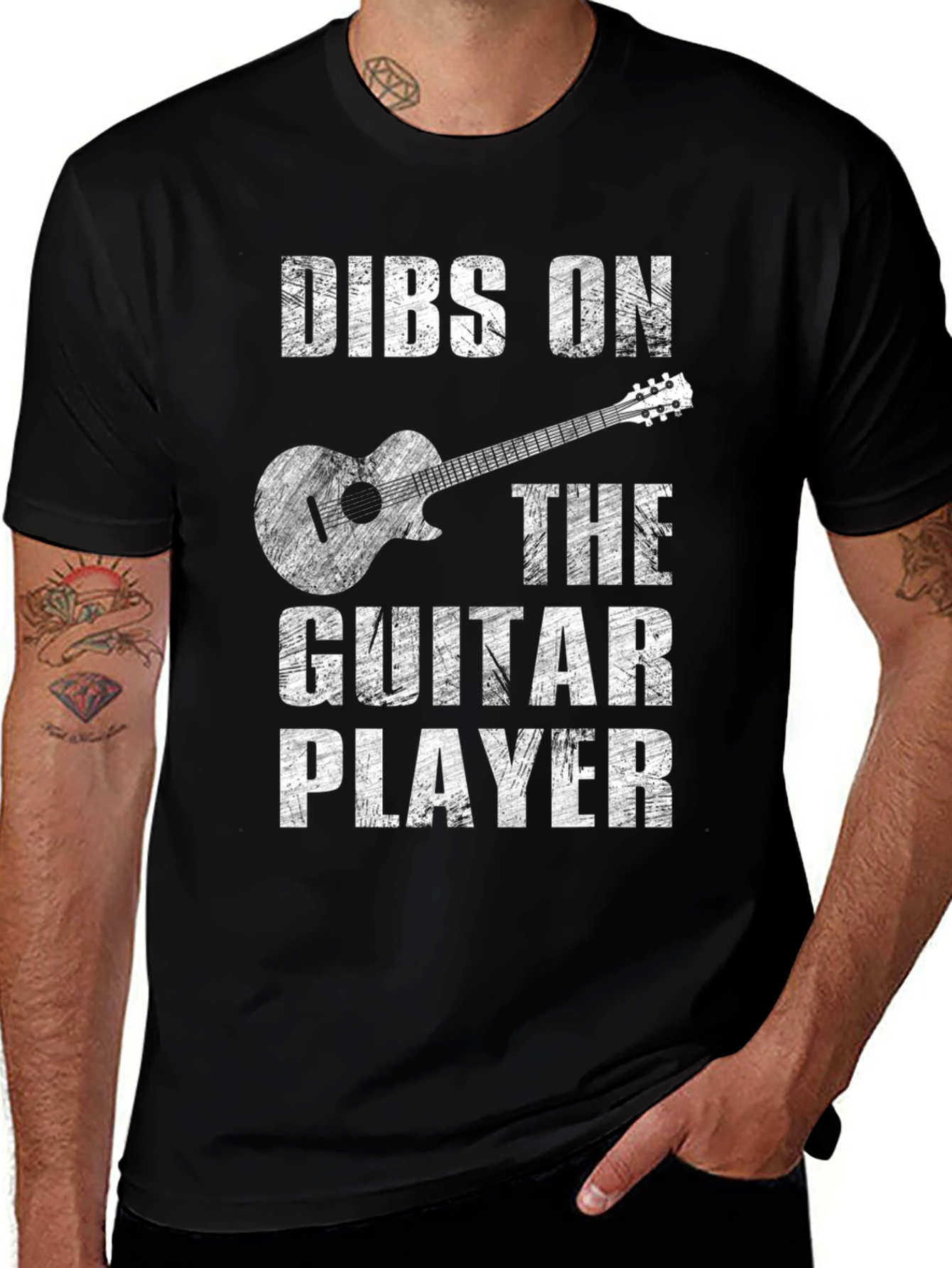 Dibs on the Guitar Player Graphic Tee