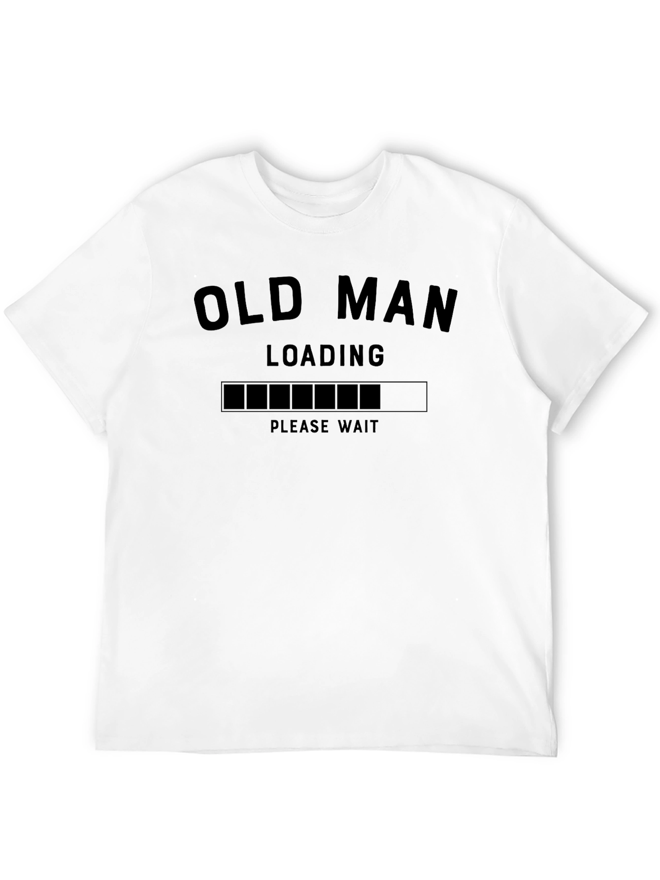 Old Man Loading Funny Graphic T-Shirt