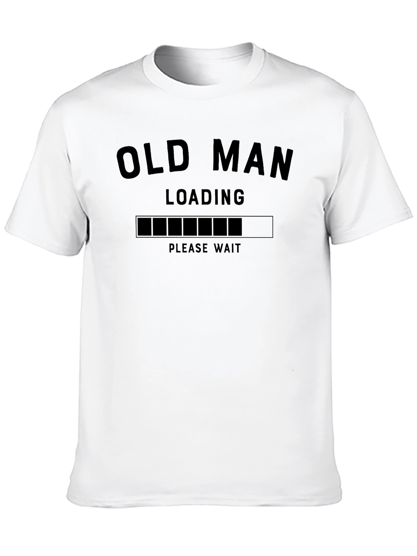Old Man Loading Funny Graphic T-Shirt