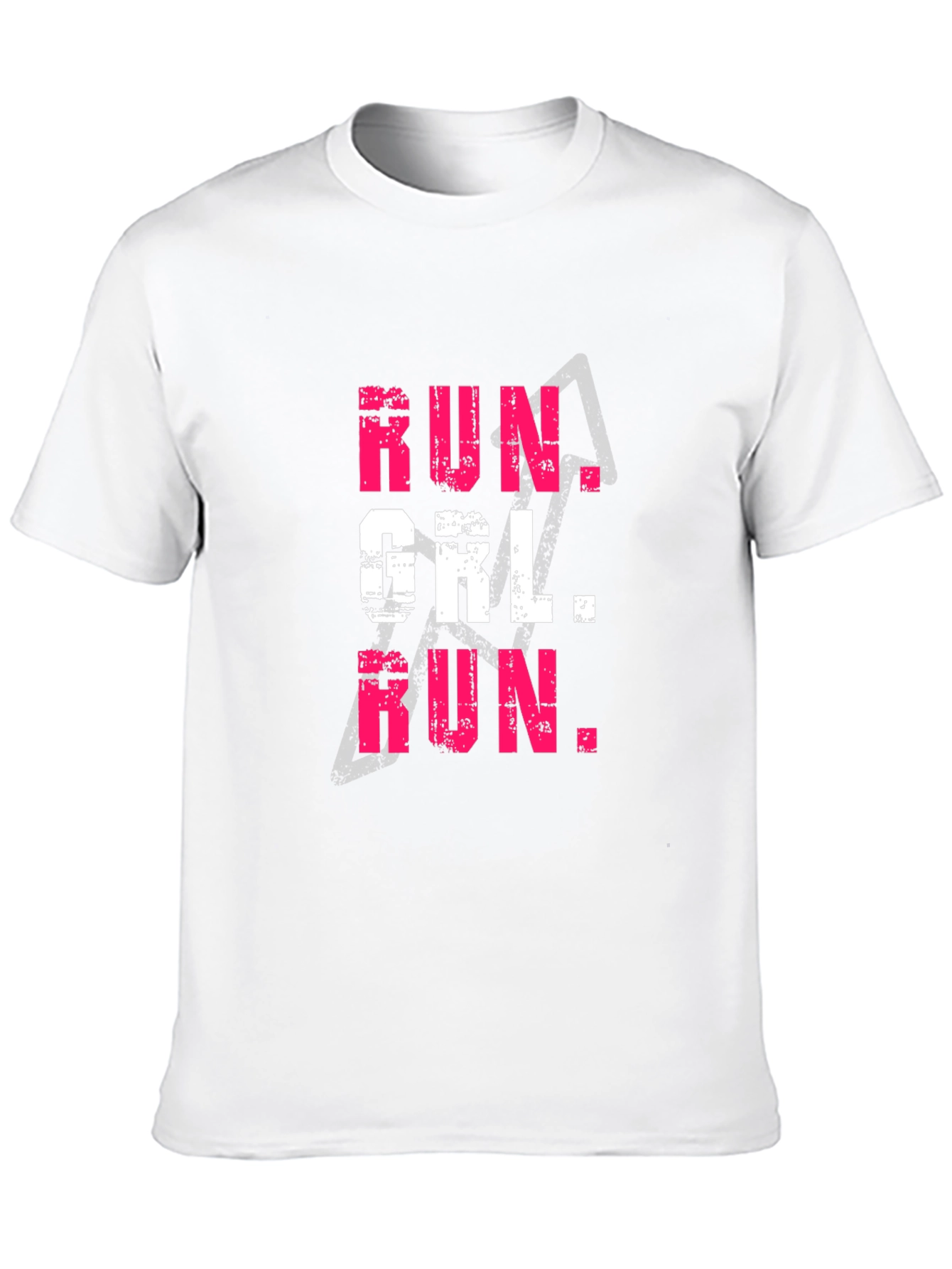 Run Girl Run Graphic Tee - Black T-Shirt