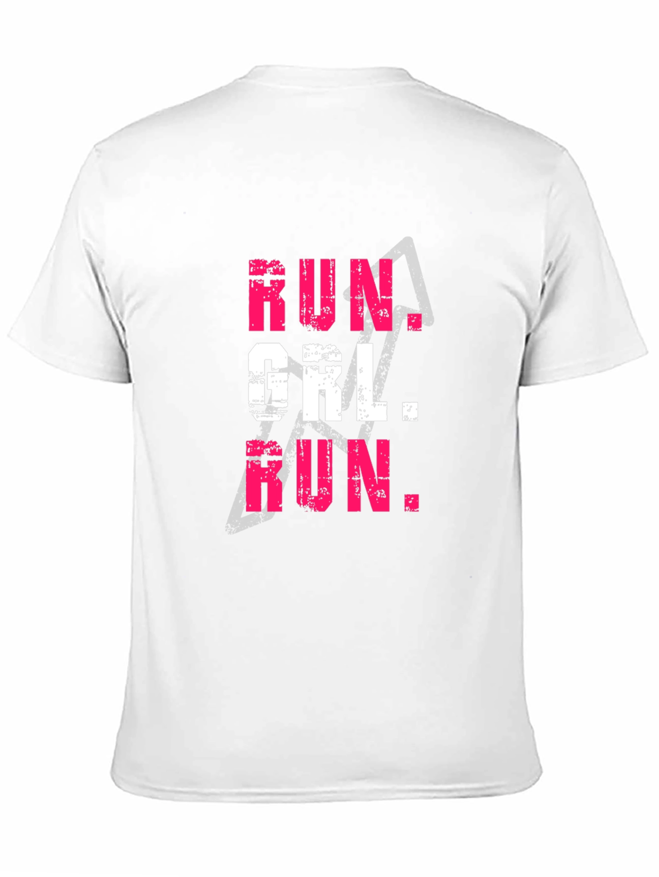 Run Girl Run Graphic Tee - Black T-Shirt