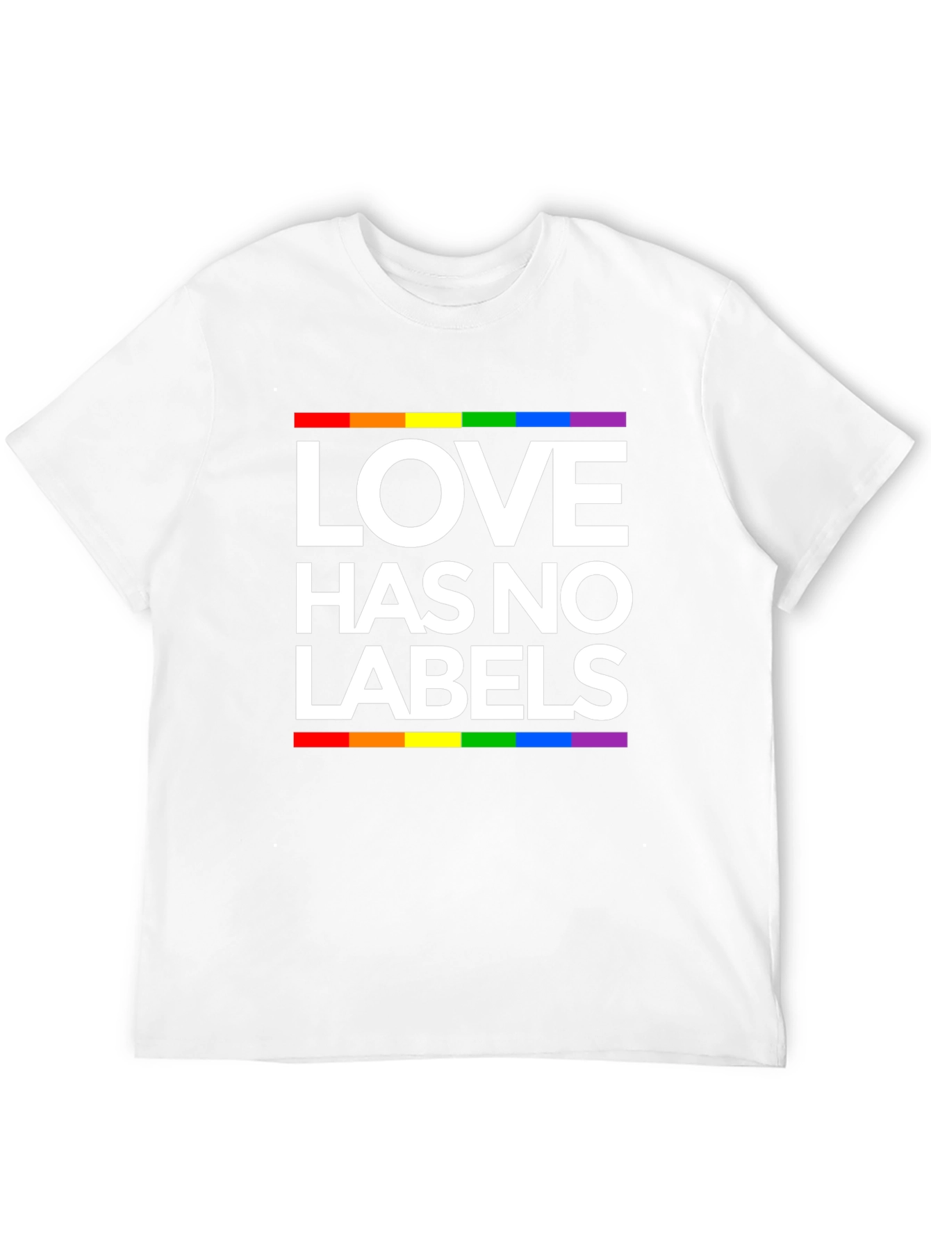 Love Has No Labels LGBTQ+ Pride T-Shirt