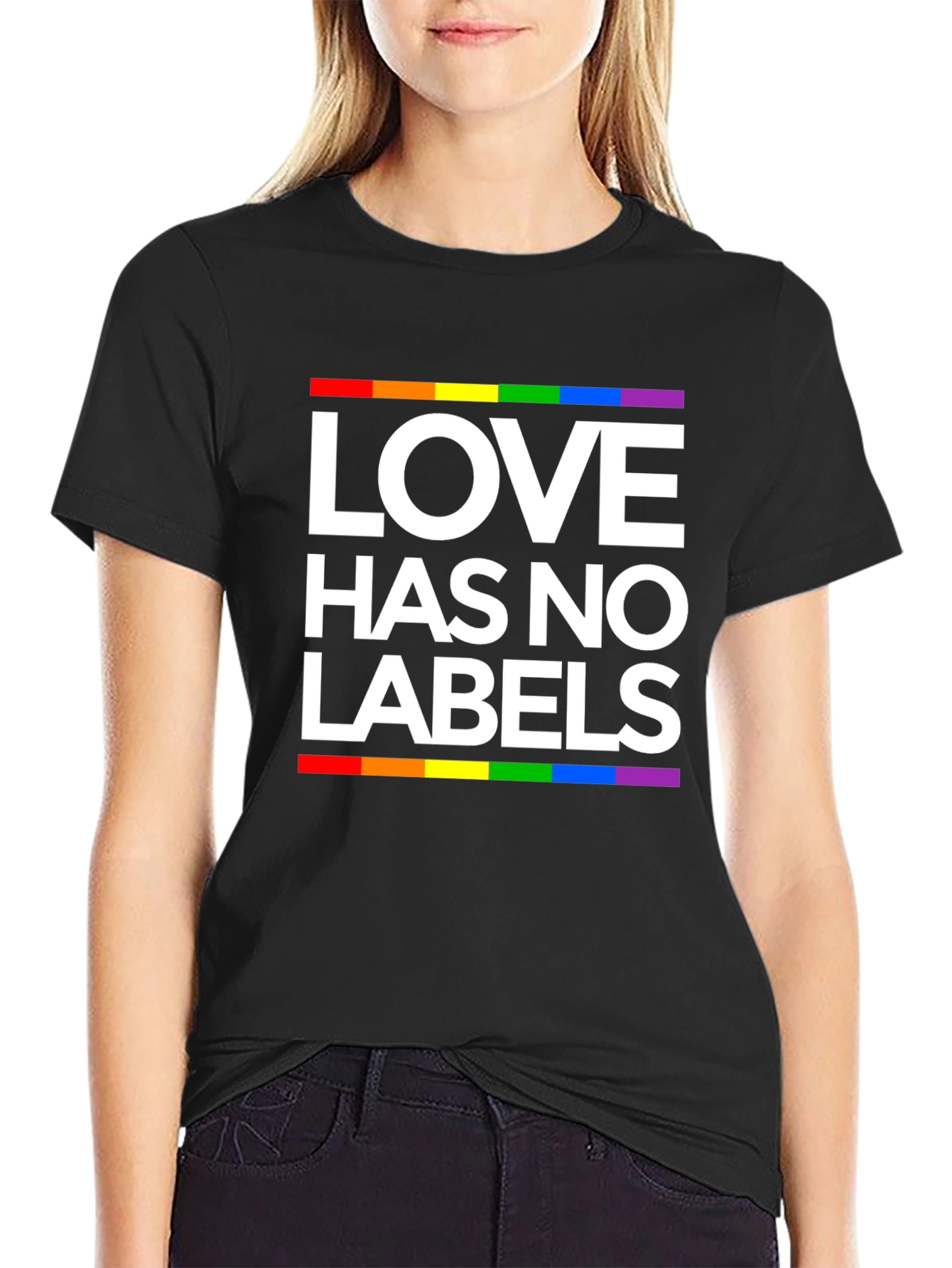 Love Has No Labels LGBTQ+ Pride T-Shirt