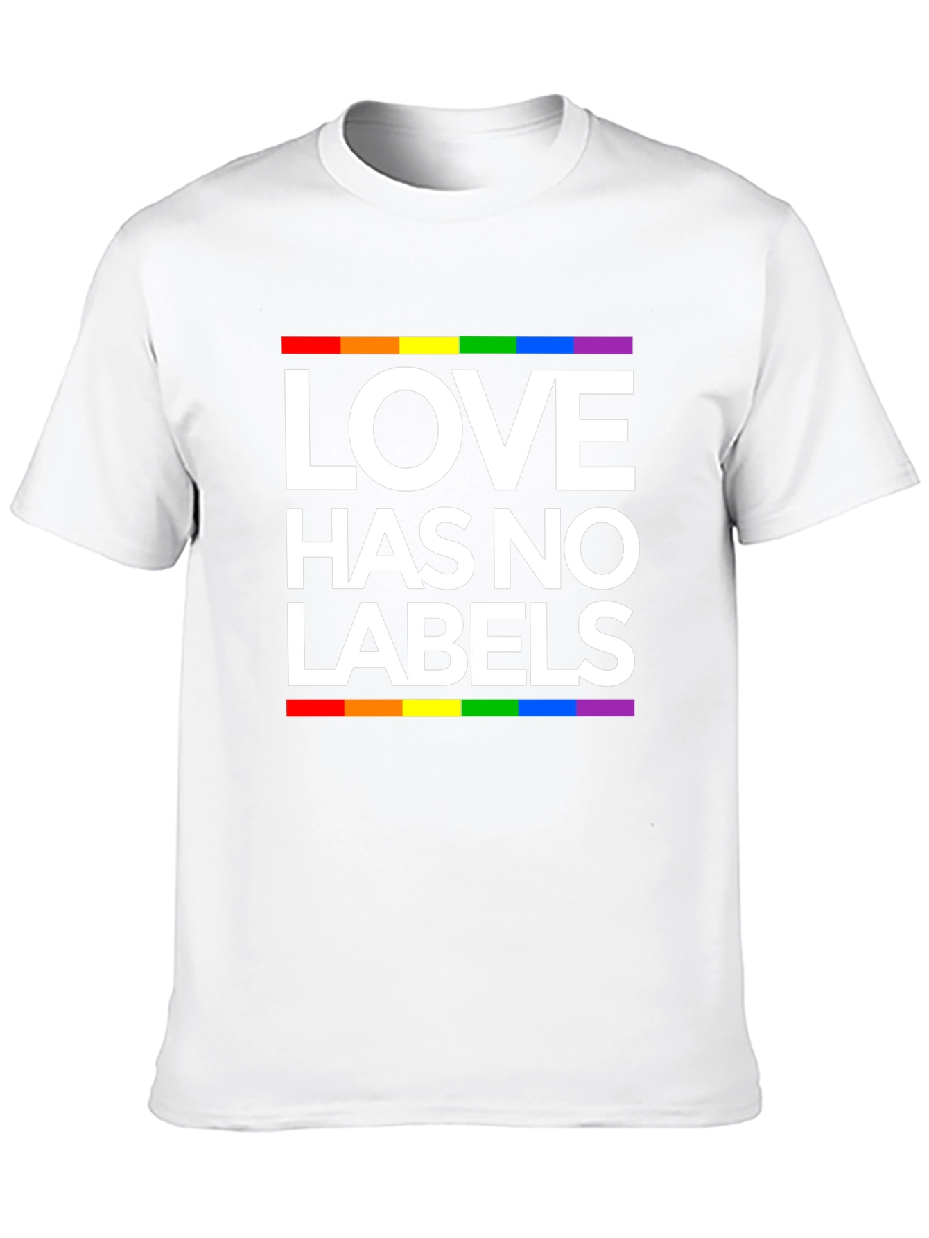 Love Has No Labels LGBTQ+ Pride T-Shirt