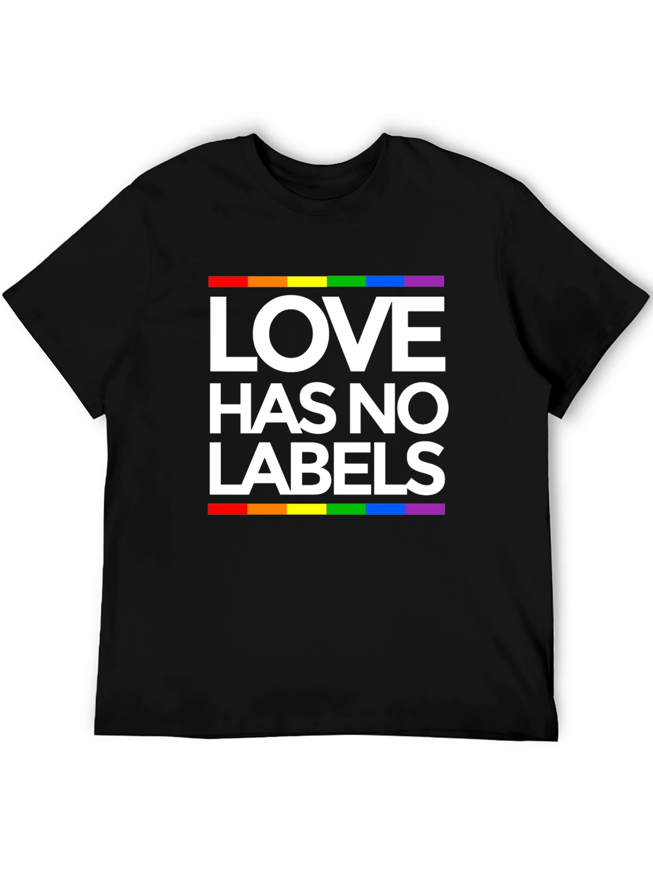 Love Has No Labels LGBTQ+ Pride T-Shirt